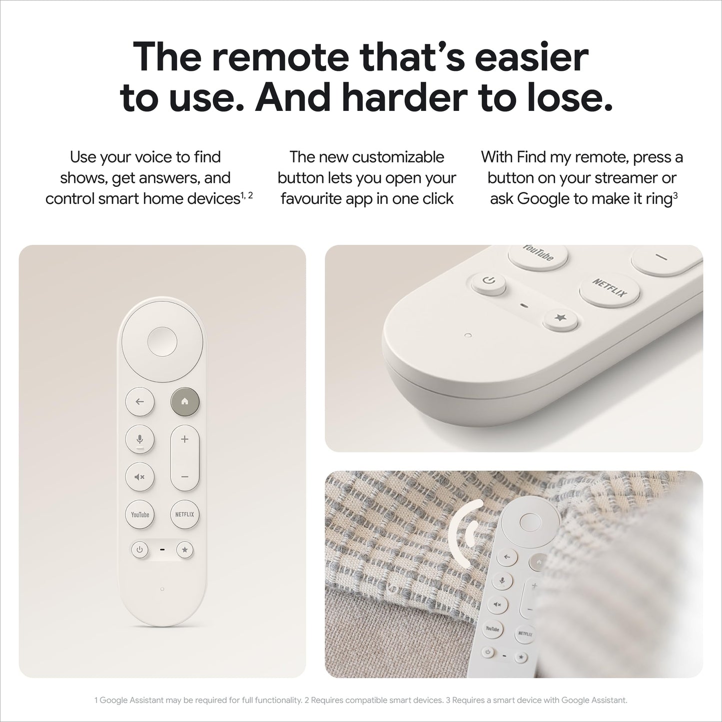 Google TV Streamer (4K) - Fast Streaming Entertainment With Voice Search Remote - Watch Movies, Shows, Live TV, and Netflix in 4K HDR - Smart Home Control - 32 GB Storage - Porcelain