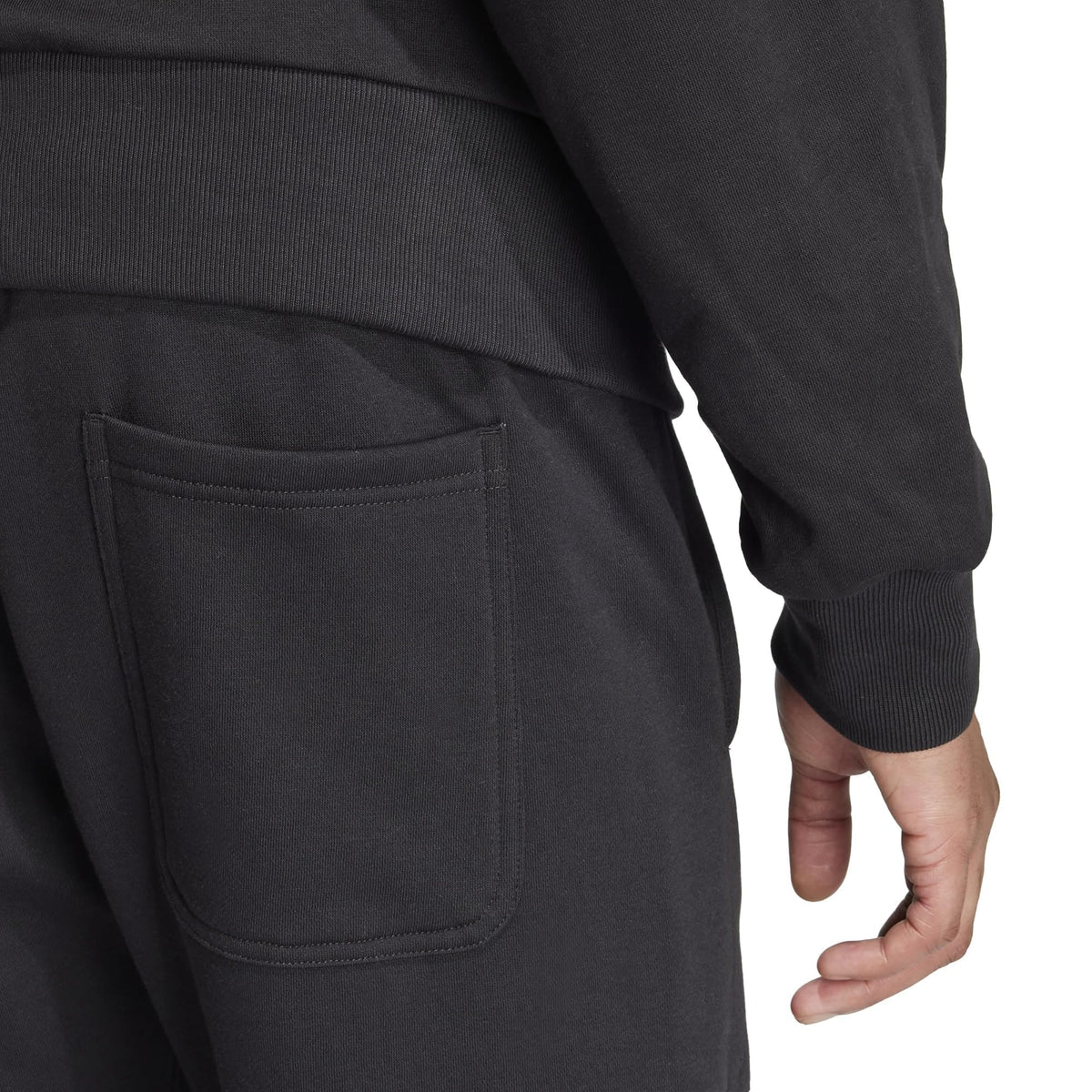 Adidas Men's All SZN Fleece Tapered Pants, Black, Medium