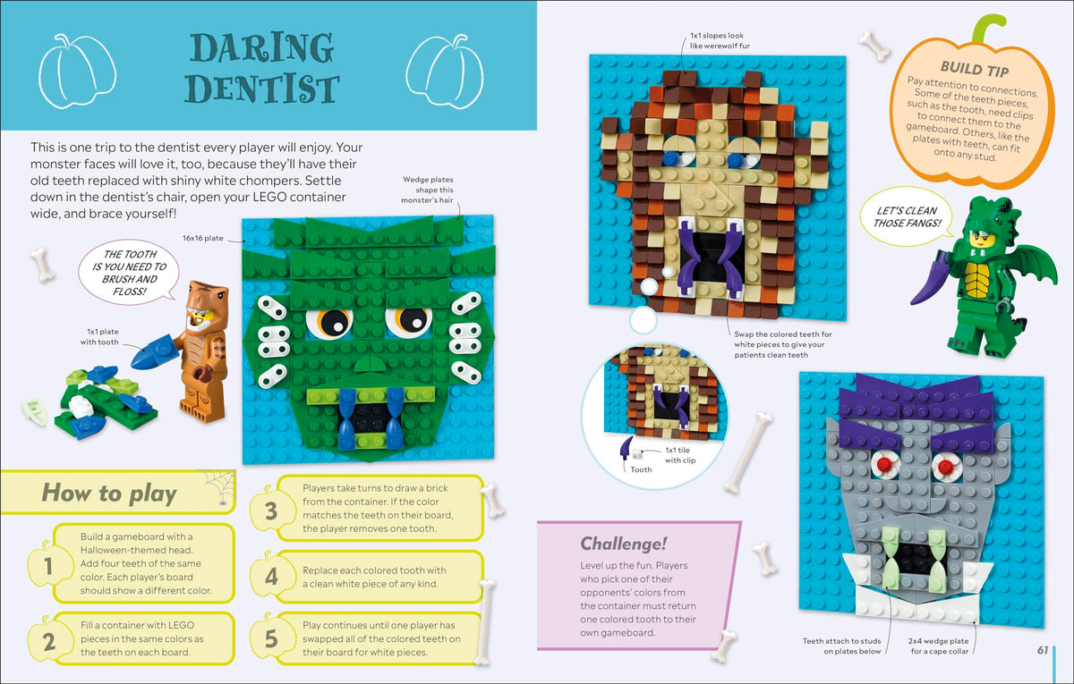 Le livre de jeux LEGO pour Halloween : idées pour 50 jeux, défis, puzzles et activités