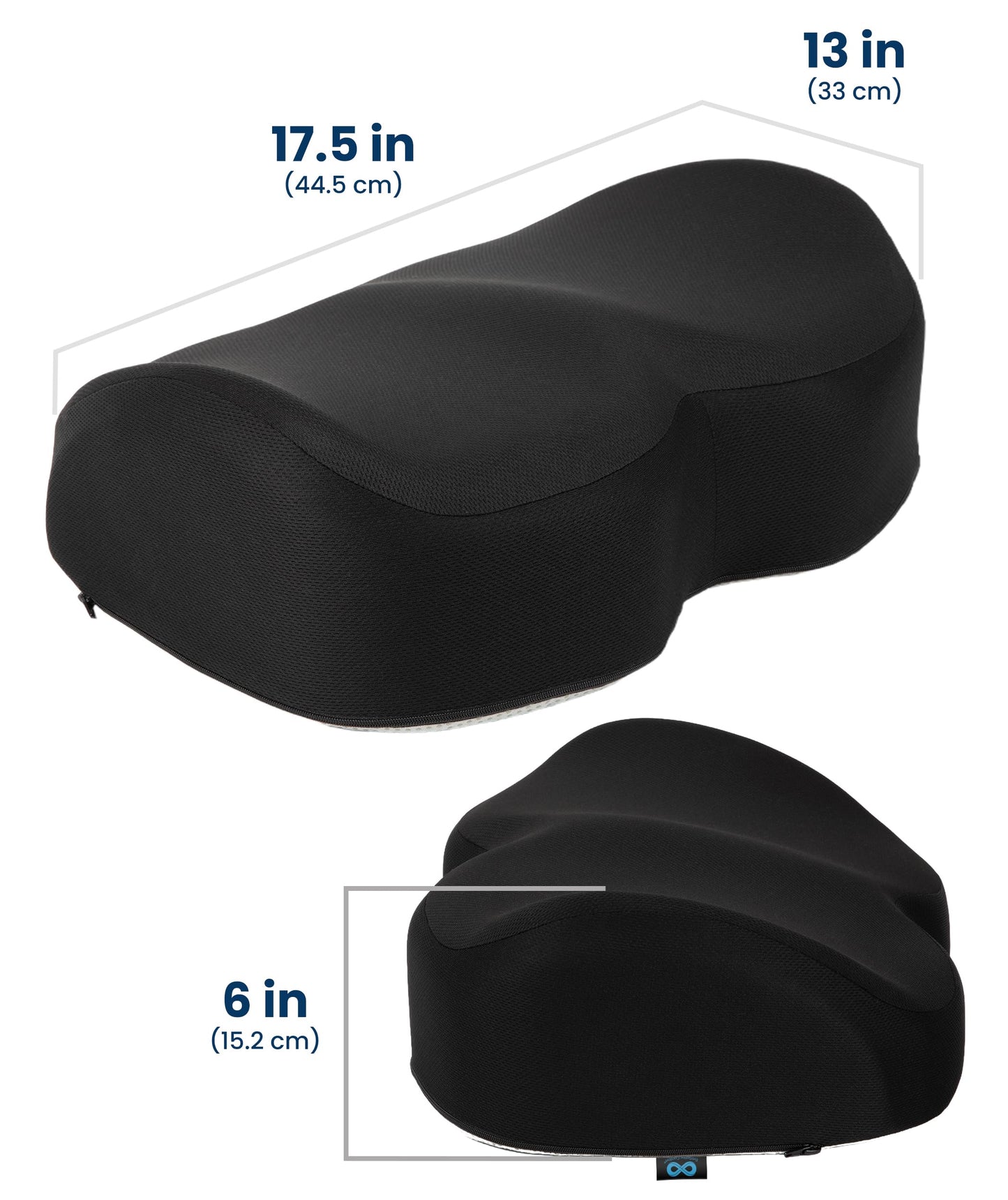 Everlasting Comfort Foot Rest for Under Desk at Work - Memory Foam Office Foot Stool & Under Desk Footrest Leg Elevation Pillow for Gaming & Home Office, Supports Posture - Available at All In One Marketplace Canada