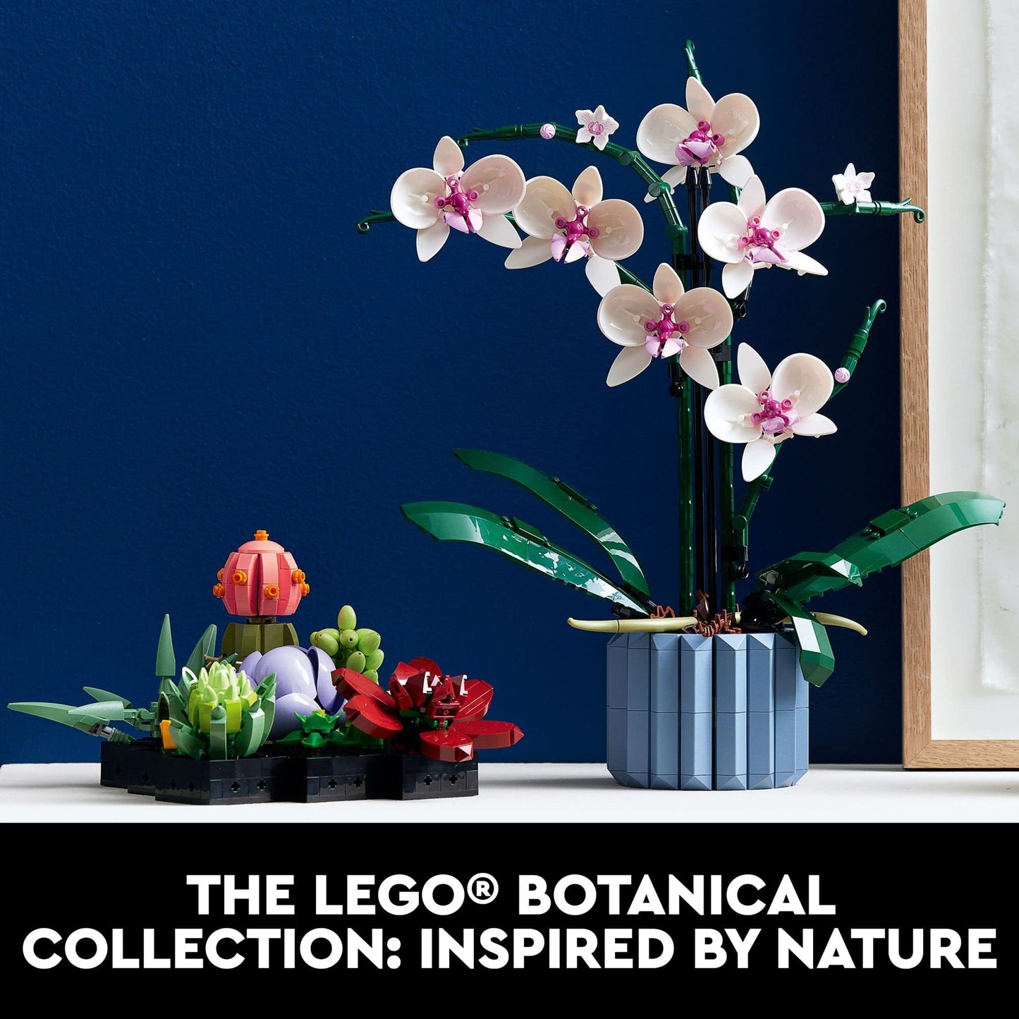 LEGO Botanicals Orchid - Artificial, Fake Indoor Flowers Building Set for Home, Kitchen, Desk Decoration, Adults Ages 18+ - Gift for Graduation - 10311 🍁 All In One Marketplace Canada
