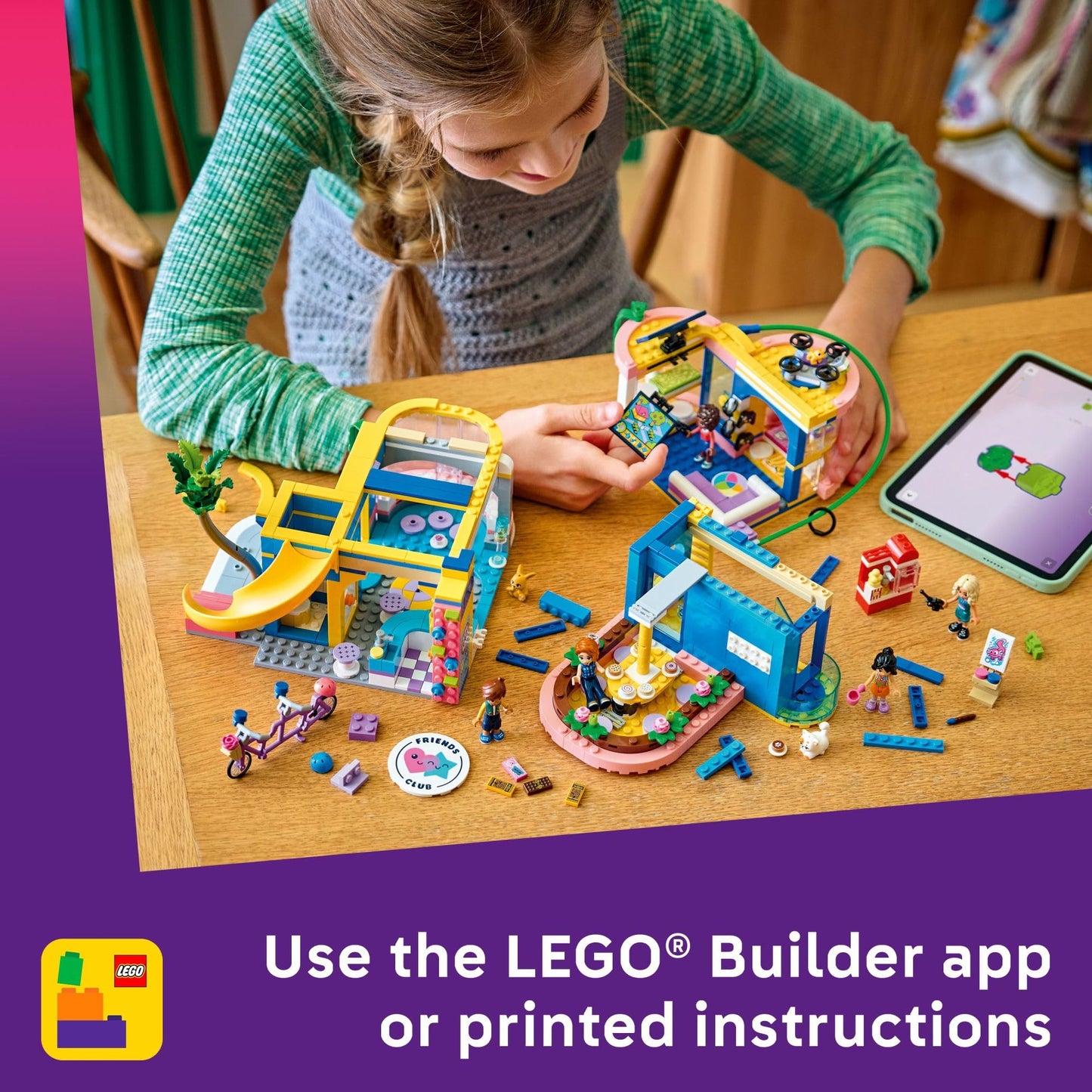 LEGO Friends Heartlake City Friends Club House Building Toy for Girls & Boys - Pretend Play Set for Kids, Ages 8+ - W/5 Minidolls, 3 Toy Animals, & Accessories - Gift Idea for Birthdays - 42689 🍁 All In One Marketplace Canada