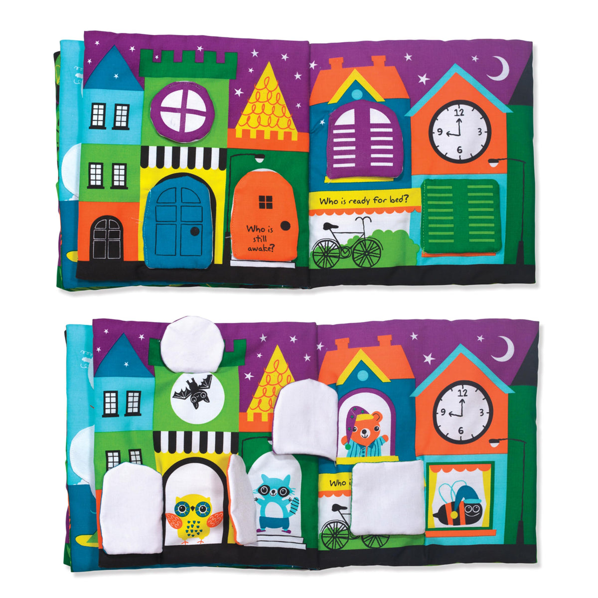 Melissa & Doug Soft Activity Baby Book - The Wonderful World of Peekaboo!Lift The Flap Busy Book for Toddlers, Sensory Toys for Babies and Toddlers