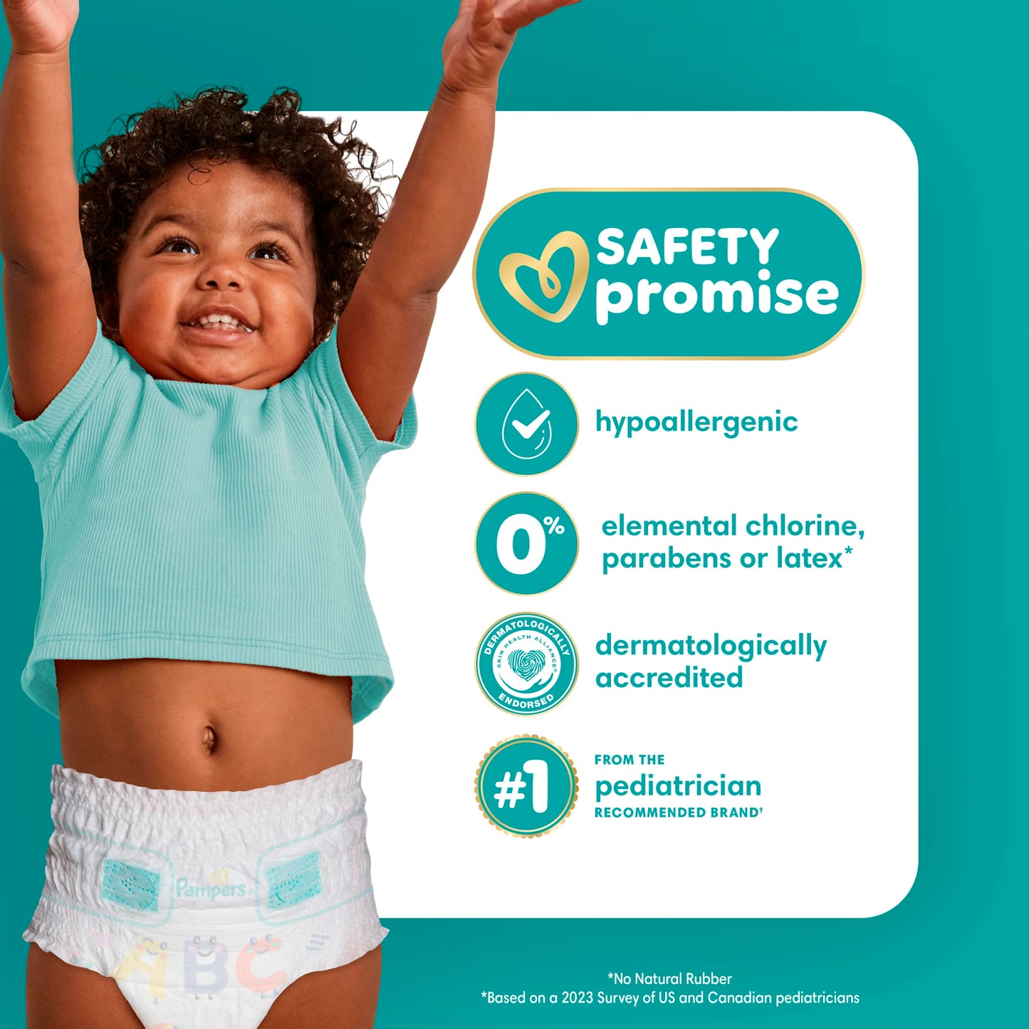 Pampers Diapers - Cruisers 360 degrees - Size 5, 56 Count, up to 100% Leakproof Fit, Designed for Active Babies, Pull On Diaper, EZ Off Tabs Designed for Easy Changes 🍁 All In One Marketplace Canada
