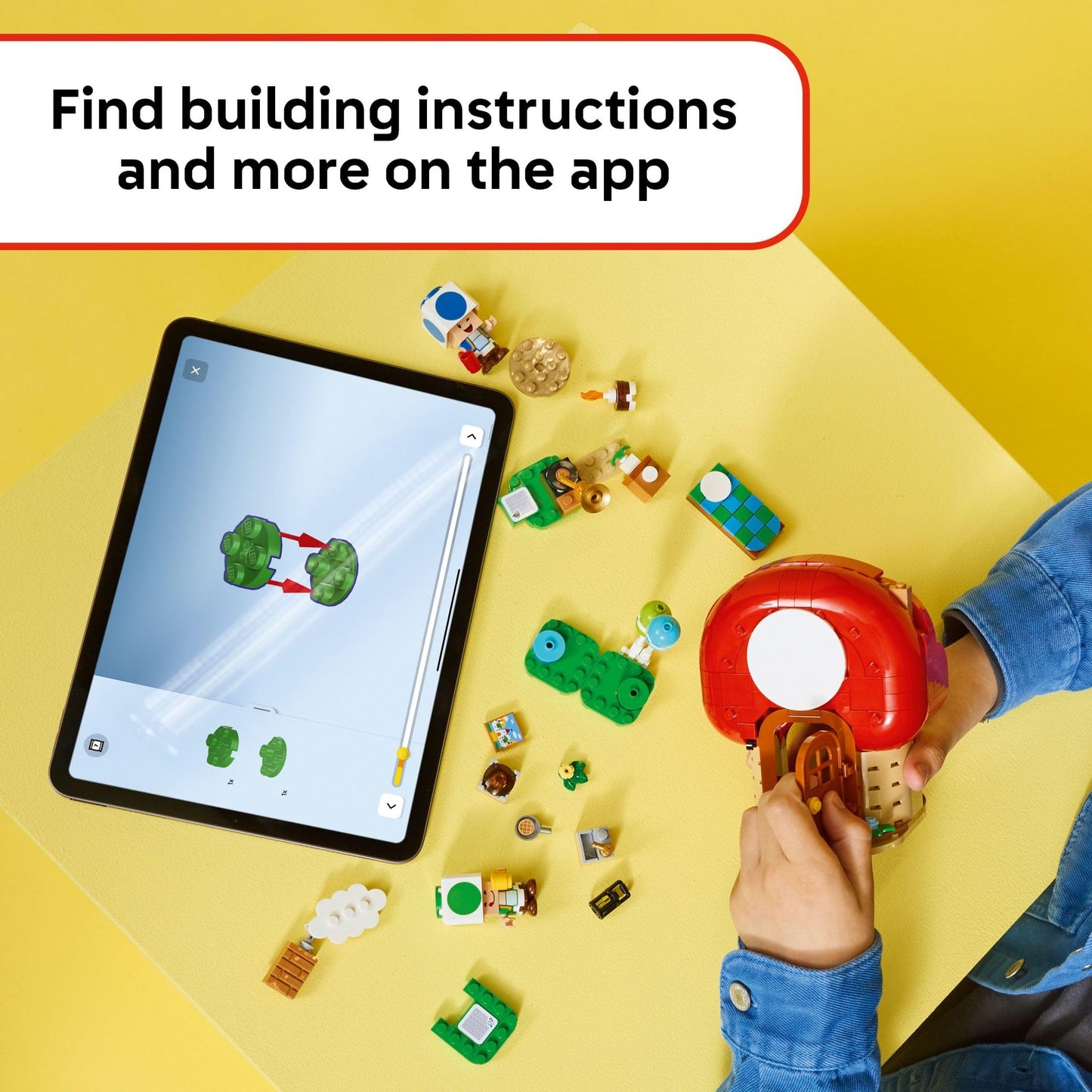 LEGO Super Mario Party at Toad’s House Building Toy - Pretend Play Set for Boys & Girls, Ages 7+ - Kids Building Blocks with Digital Action & 2 Toad Toy Figures - Gift Idea for Birthdays - 72041 LEGO