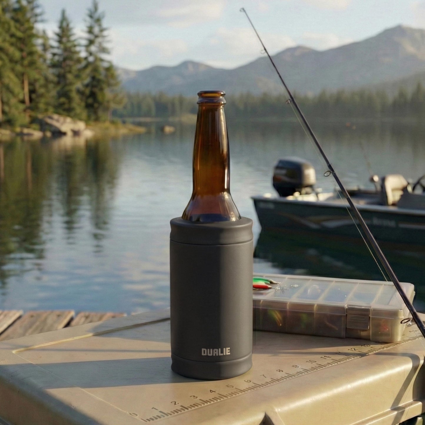 DUALIE 3 in 1 Insulated Can Cooler - Universal Size for 12 oz Cans, Slim Cans, and Bottles - 10+ Colors Available π All In One Marketplace Canada