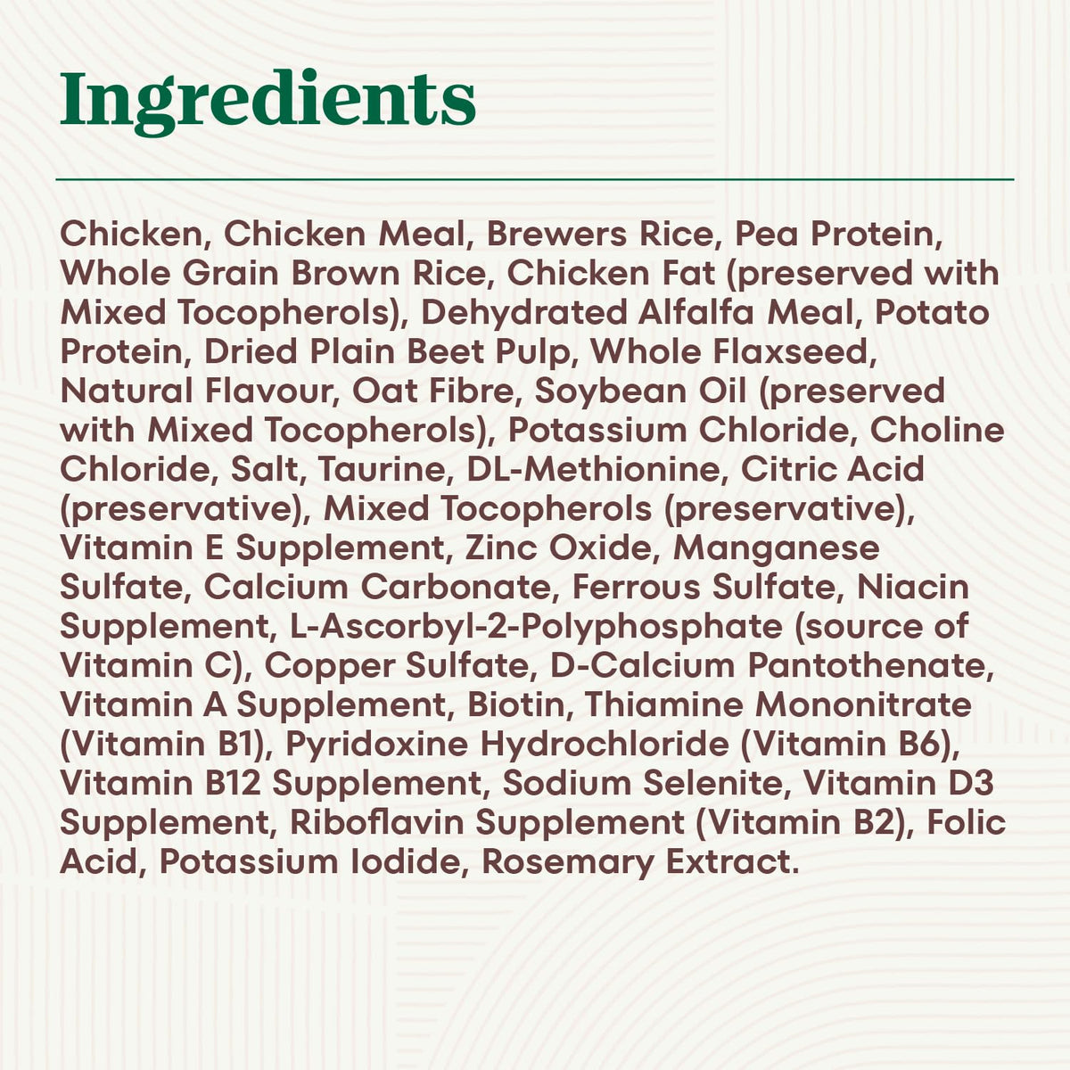 Nutro Wholesome Essentials Adult Dry Cat Food, Chicken Flavour, 2.27kg