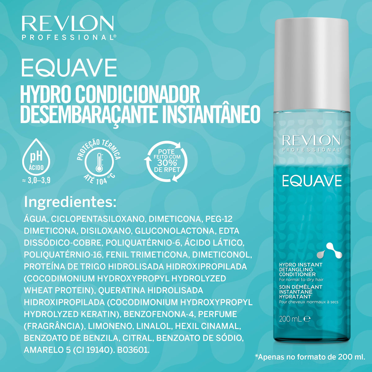 Revlon Equave Hydro Nutritive Detangling Conditioner 200ml
