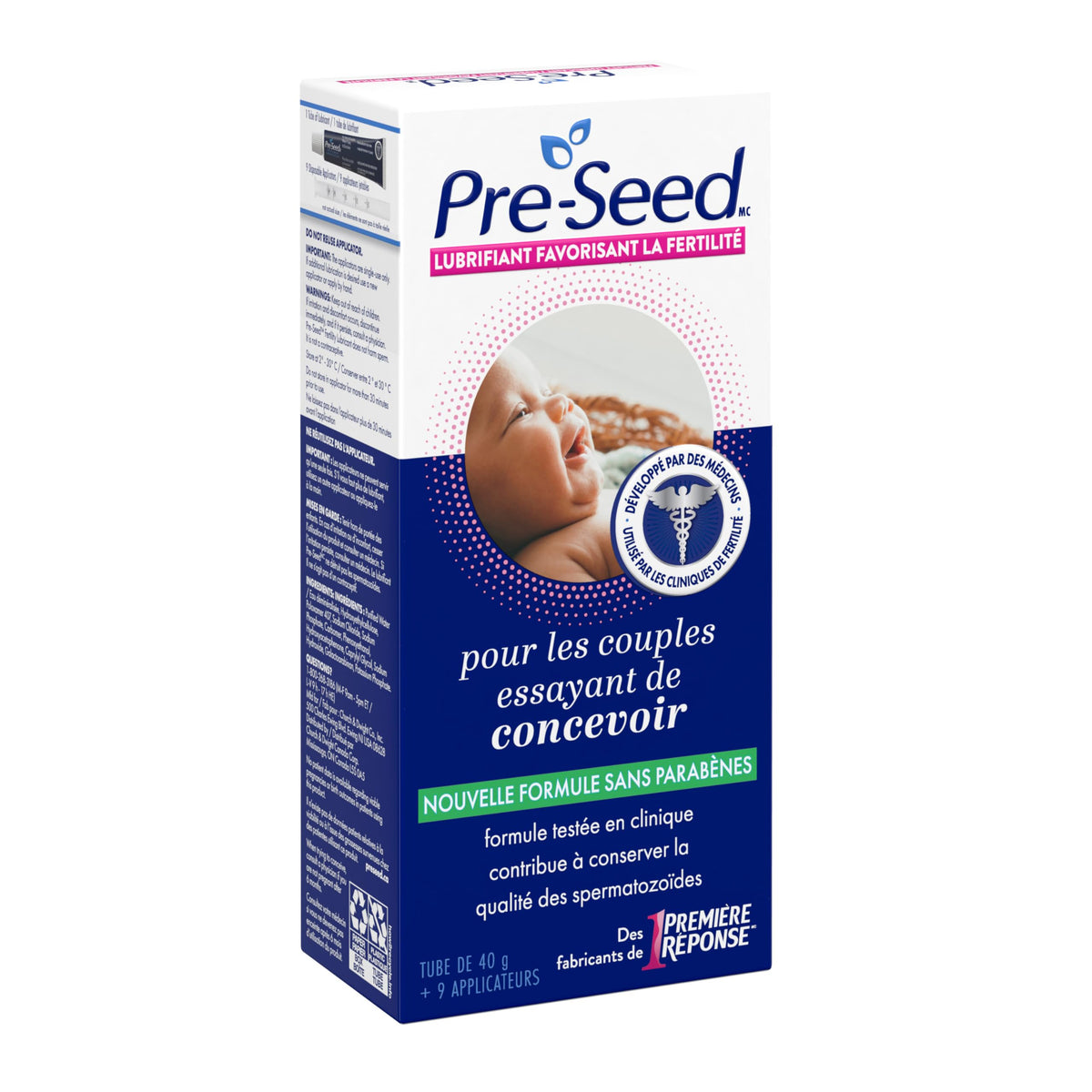 Pre-Seed Fertility Lubricant, 9 Applicators