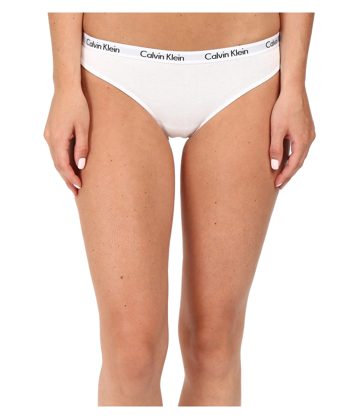 Calvin Klein Women's Carousel Bikini Panty, Black/White/Grey Heather, Large (Pack of 3)