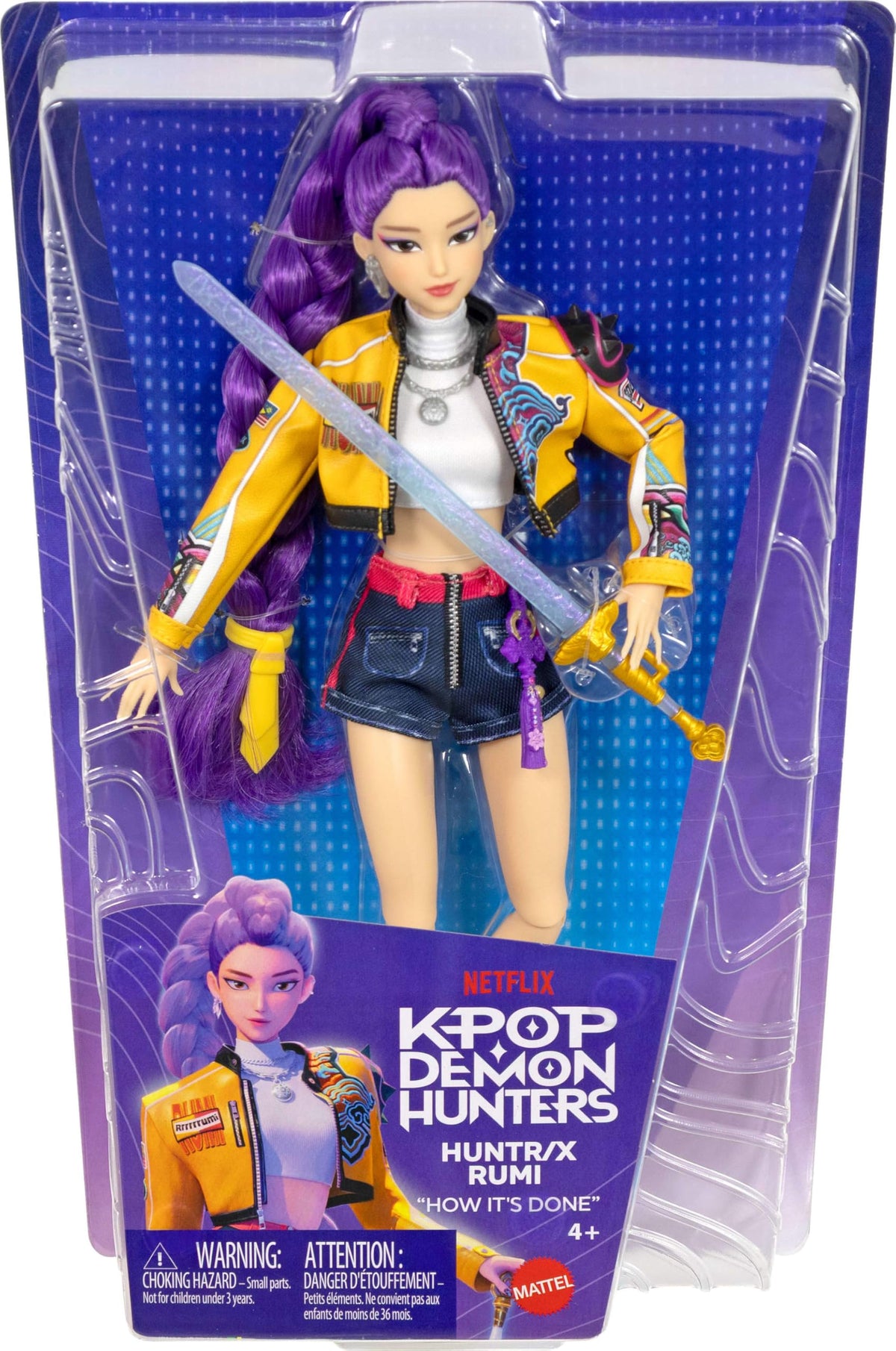Mattel Kpop Demon Hunters HUNTR/X Rumi Fashion Doll