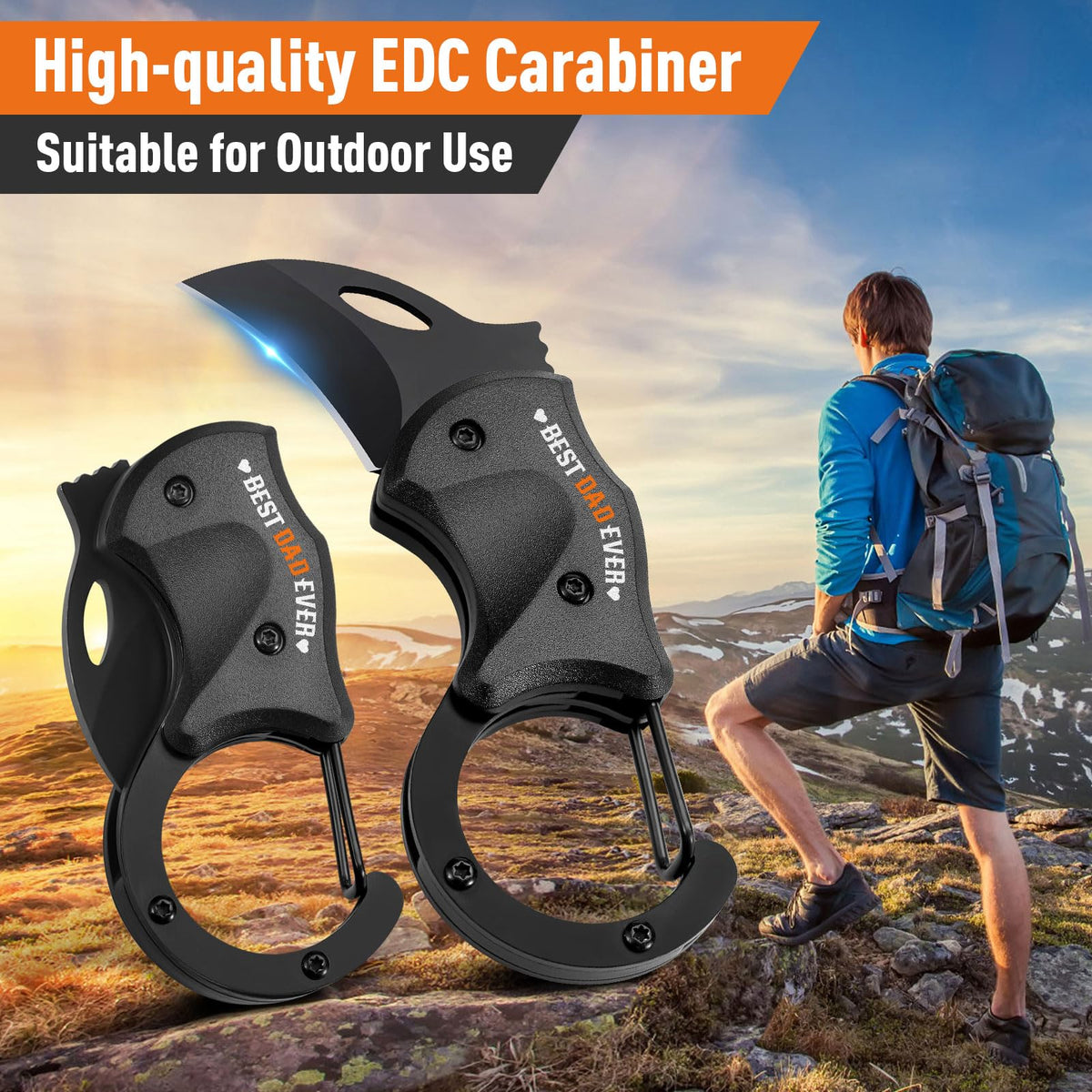Stocking Stuffers Gifts for Men, Dad Gifts for Pocket Carabiner Gadgets 🍁 All In One Marketplace Canada