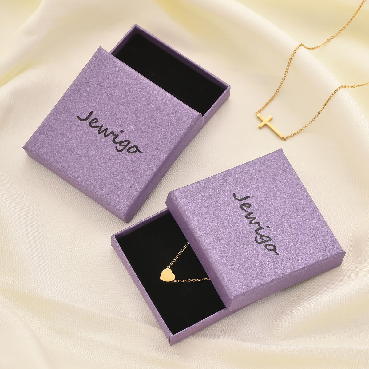 Jewigo Cross Necklace for Women 18K Gold Plated Cross Pendant Necklace 🍁 All In One Marketplace Canada