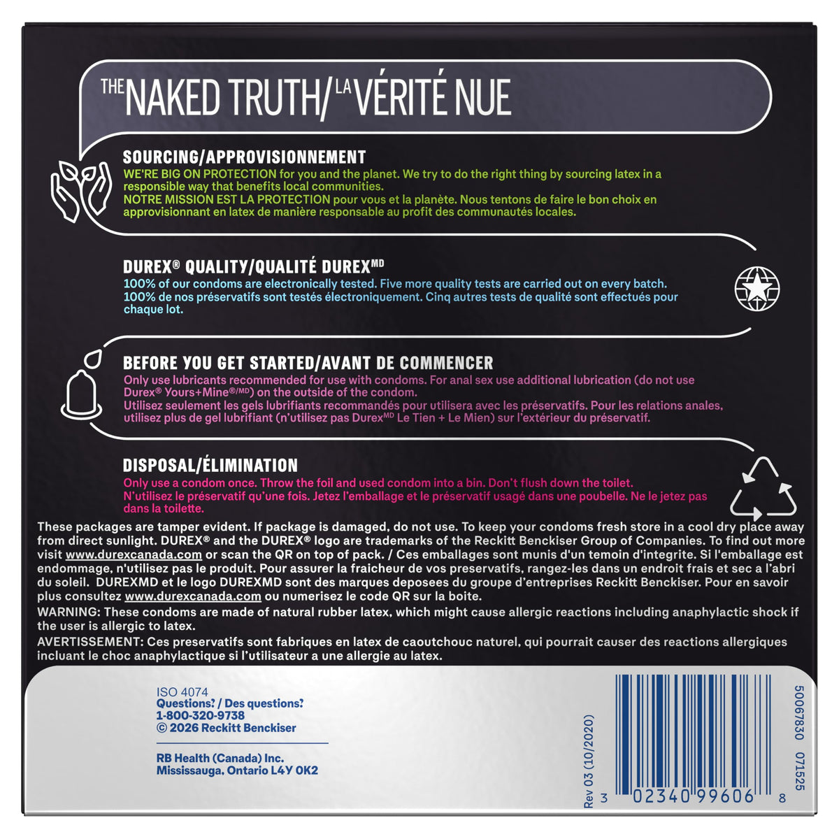 DUREX® CONDOM - INTENSE ORGASMIC™ 24 ct
