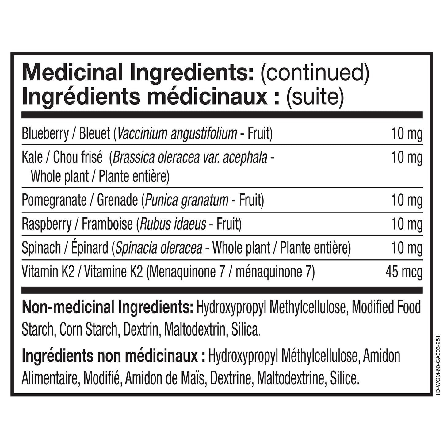 NATURELO One Daily Multivitamin for Women w/Vitamin B12, 60 Ct, Energy Support, Whole Food Daily Women Multivitamin Supplement, Nourish Hair/Skin/Nail, Non-GMO, No Soy, Gluten Free, 2 Month Supply - Available at All In One Marketplace Canada