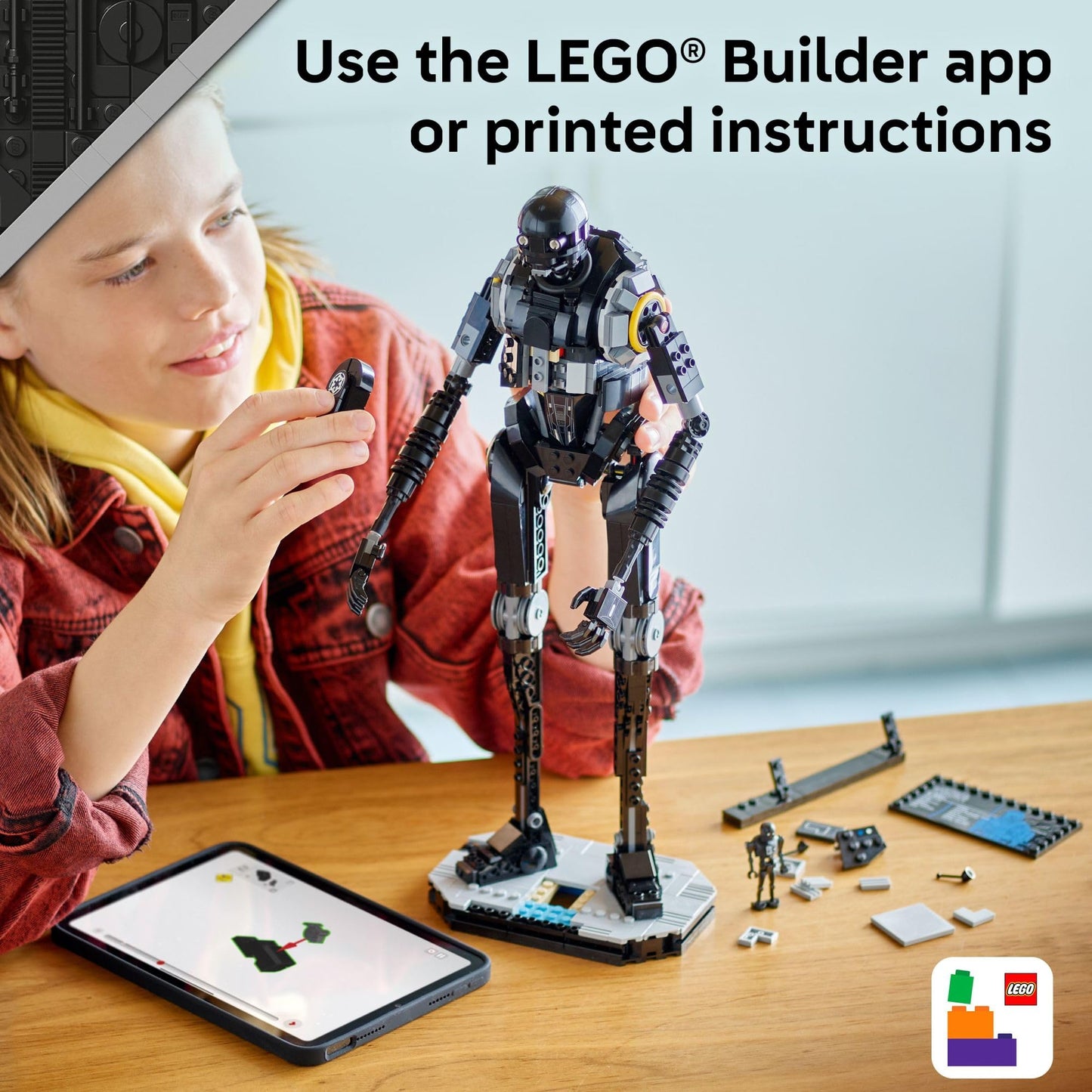 LEGO Star Wars: Andor K-2SO Security Droid - Building Toy for Kids, Ages 10+ - Makes a Great Gift for Boys and Girls - Model Kit and Room Decor Idea for Sci-Fi Adventure Fans - 75434 LEGO