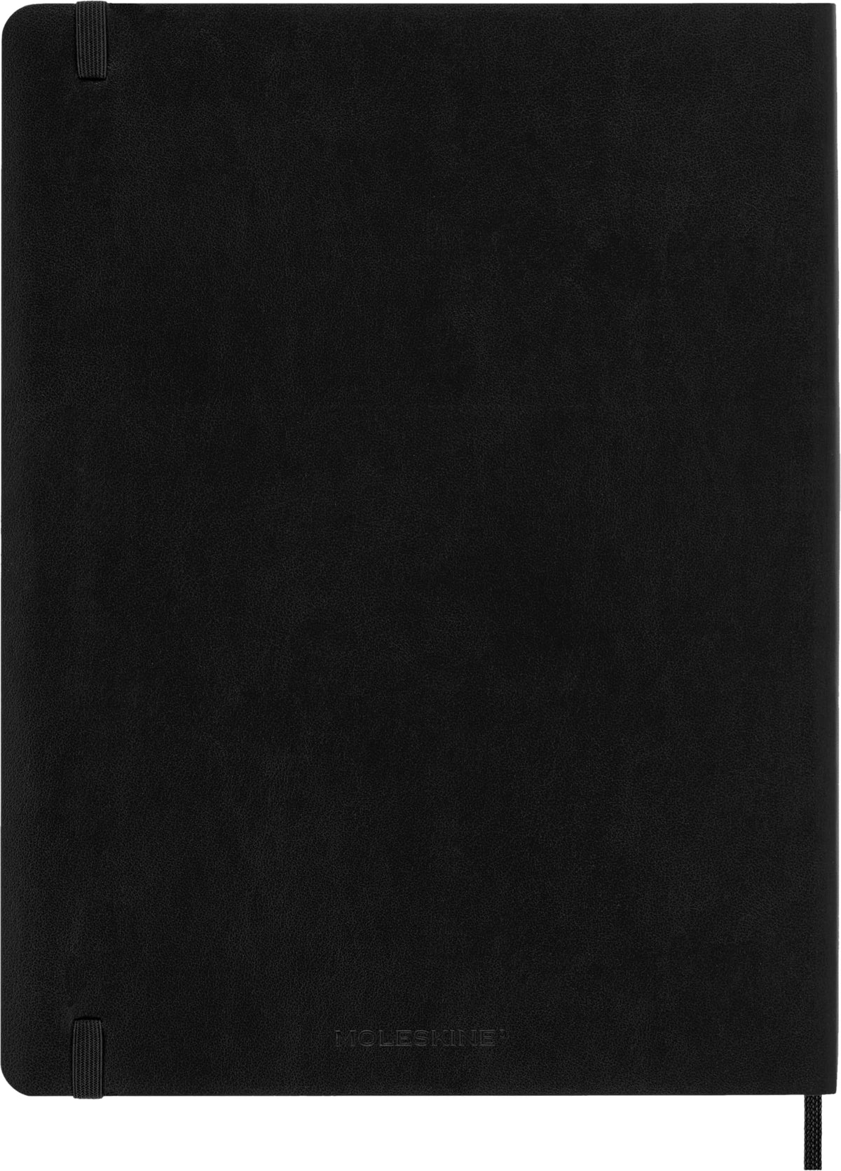 Moleskine Classic 18 Month 2026-2027 Weekly Planner, Soft Cover, XL (7.5" x 10"), Black, 208 pages