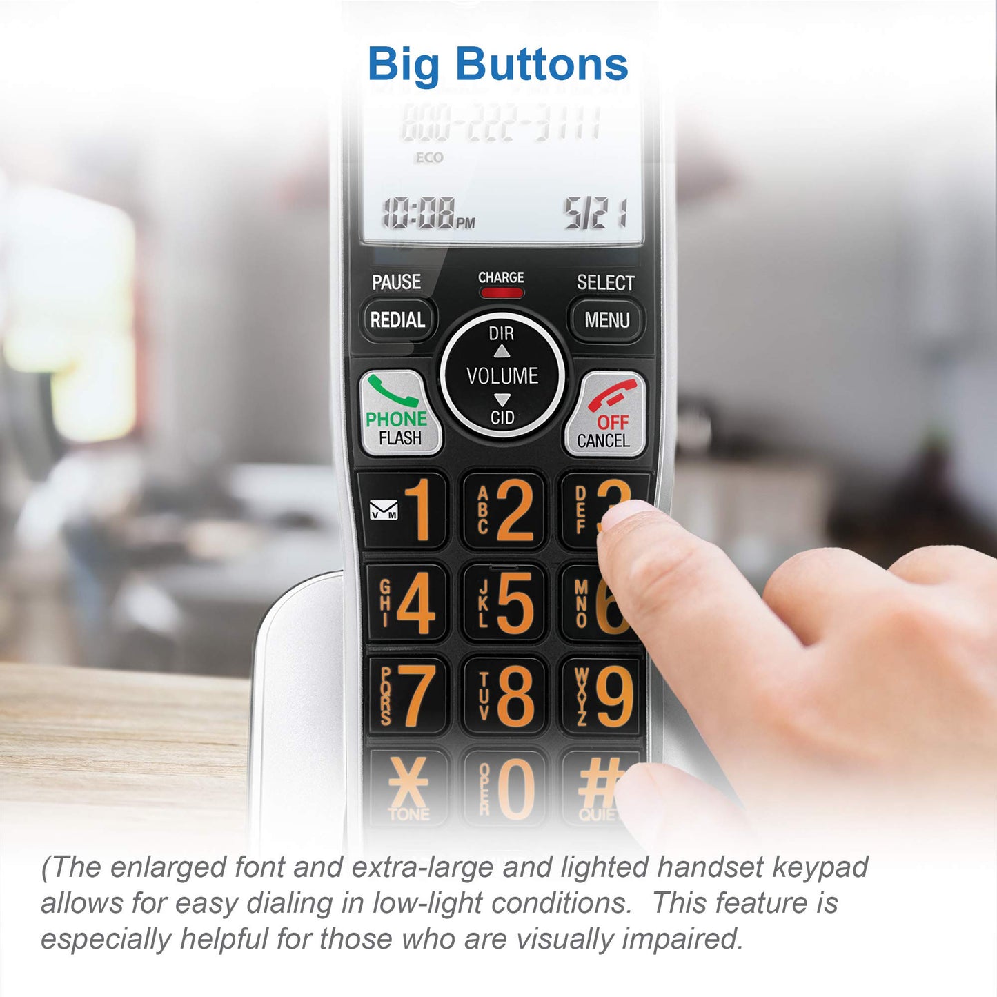 AT&T BL102-2 DECT 6.0 2-Handset Cordless Phone for Home with Answering Machine, Call Blocking, Caller ID Announcer, Audio Assist, Intercom, and Unsurpassed Range, Silver/Black 🍁 All In One Marketplace Canada