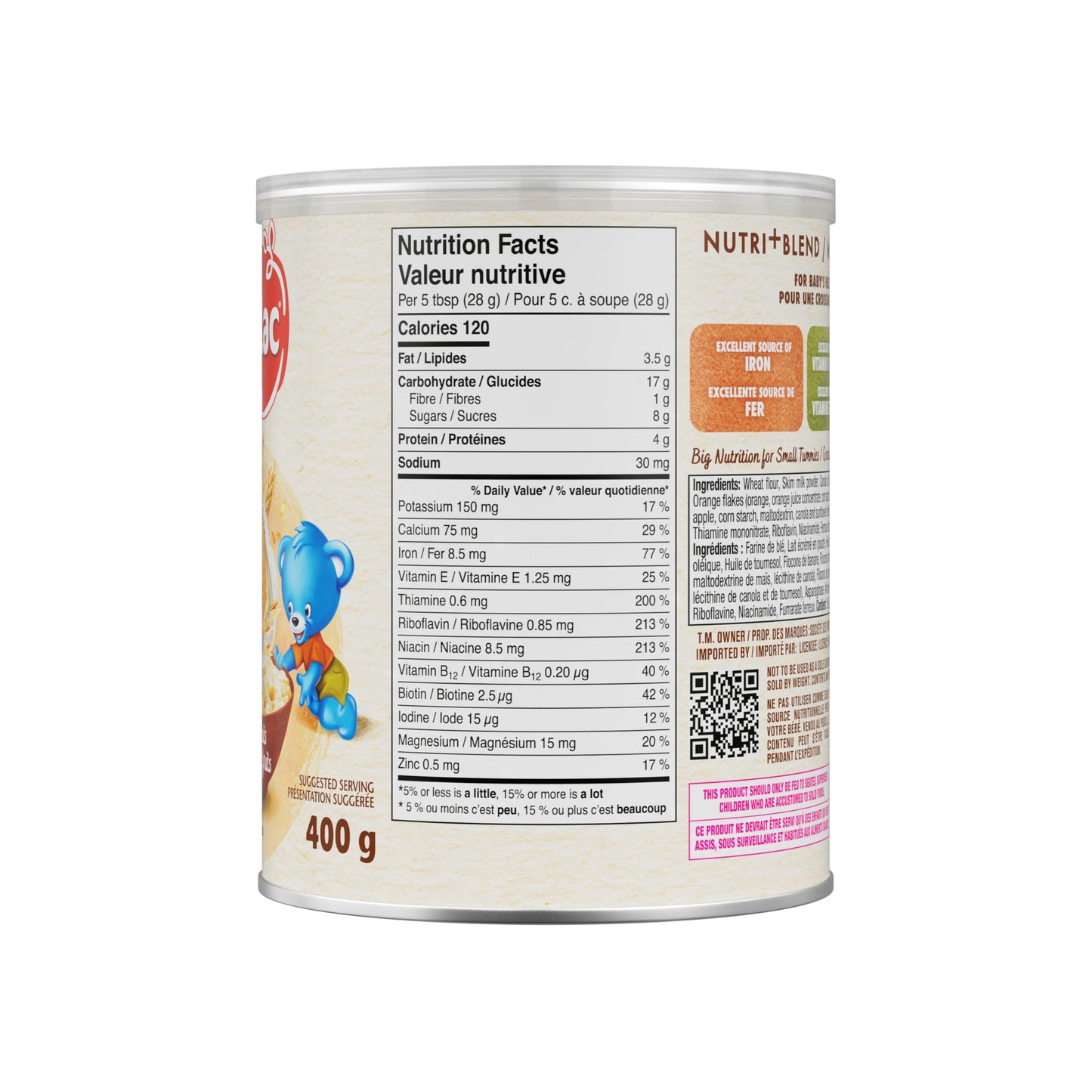 CERELAC Mixed Fruits Baby Cereal, 6 Months & Up, 6-Pack, 2.4 kg Cerelac