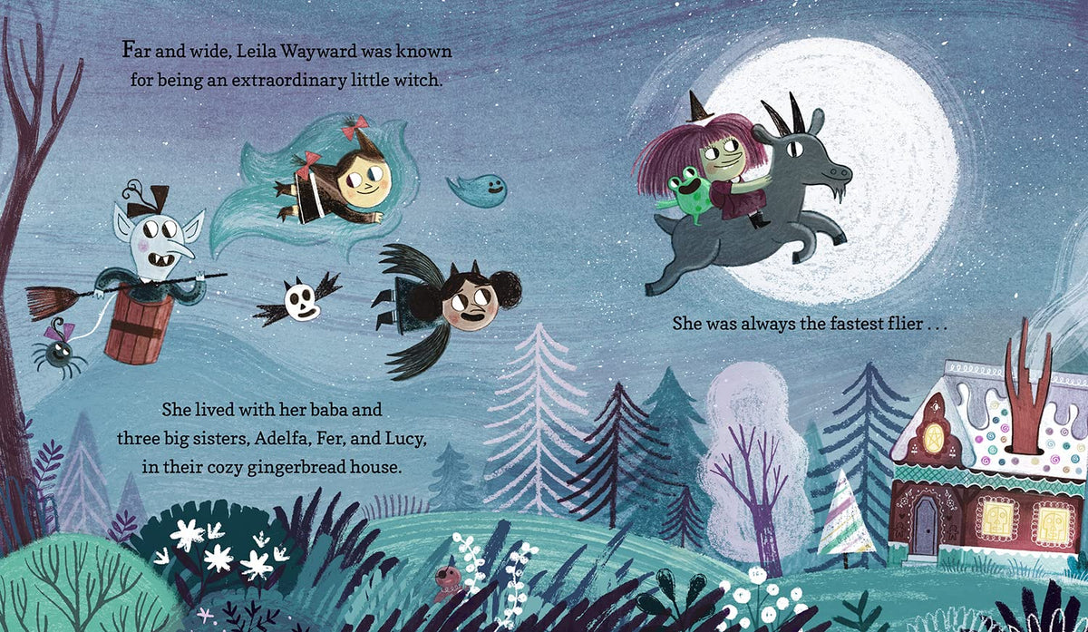 Leila, la sorcière parfaite : (Un livre d'images d'Halloween mettant en scène les aventures culinaires d'une petite sorcière - Pour les tout-petits, les enfants d'âge préscolaire et les enfants de 2 à 5 ans)