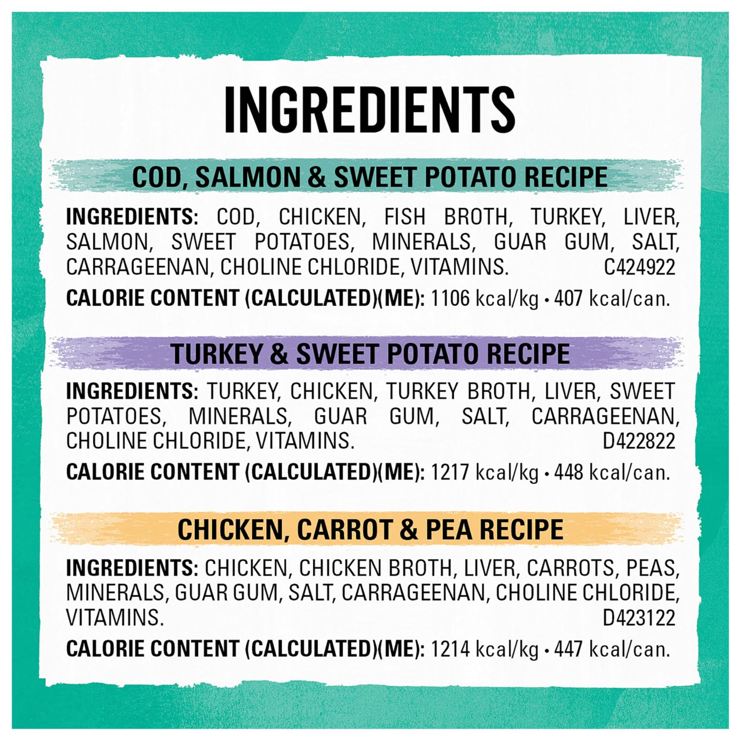 Beyond Grain Free Natural Wet Dog Food, Ground Entree Variety Pack 3 Flavours - 368 g Can (6 Pack) - Available at All In One Marketplace Canada