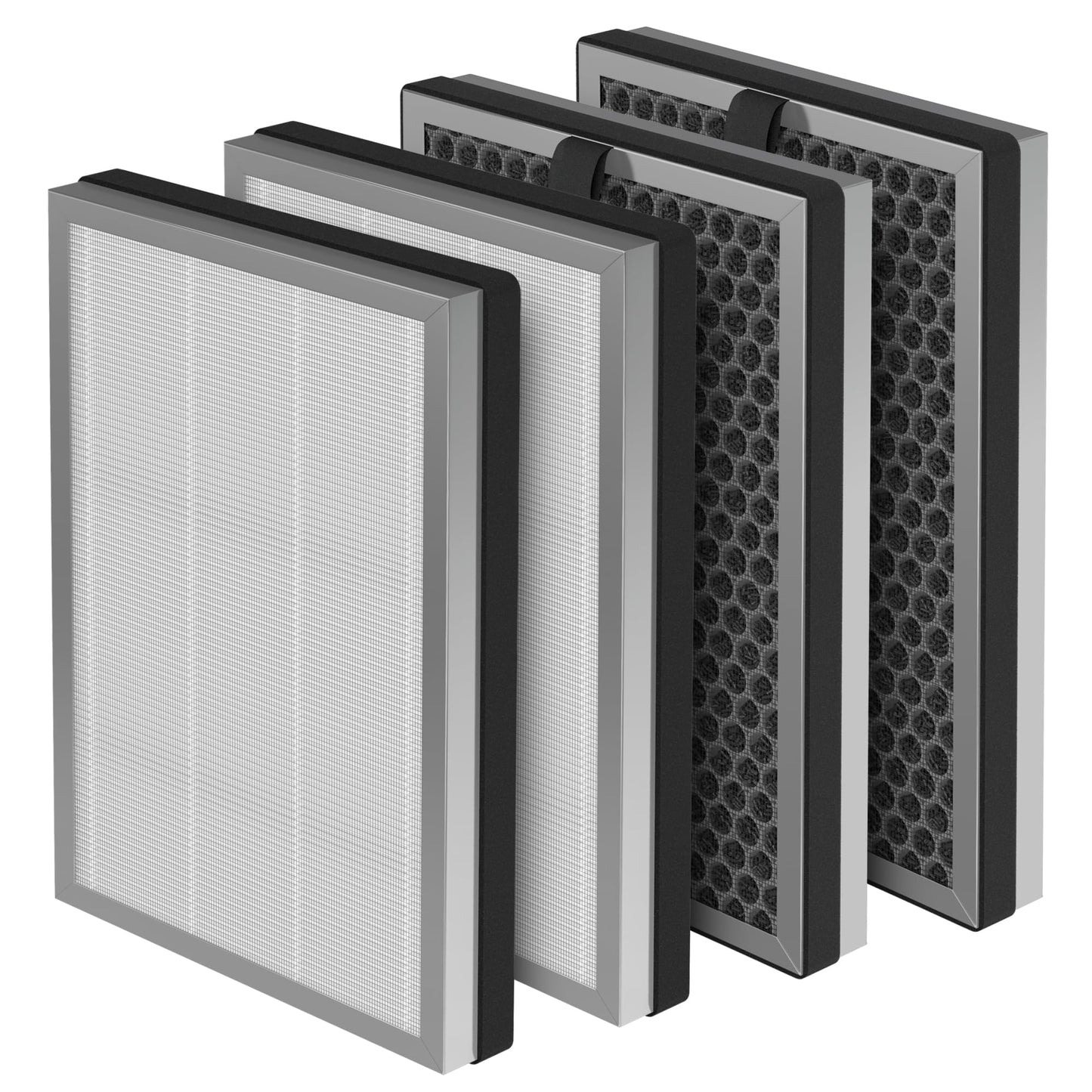 𝟒 X JF260 HEPA Replacement Filter Compatible With Jafända JF260 Air Purifier & JF260S Smart Air Purifier, DeedMo AP-1273 Air Purifiers, Part Number JF260-RF, 3-in-1 True HEPA and Activated Carbon - Available at All In One Marketplace Canada