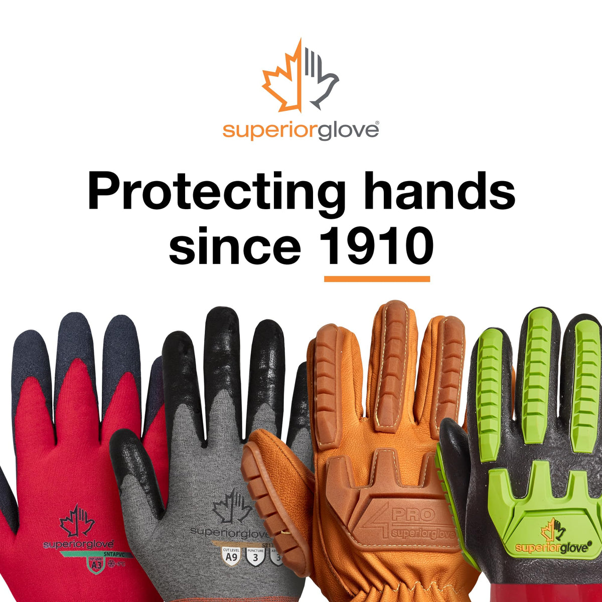 Superior Glove Endura Insulated Winter Leather Work Gloves for Men & Women with Thinsulate Liner – 378GOBDTK X-Large (Pack of 1 Pair) 🍁 All In One Marketplace Canada
