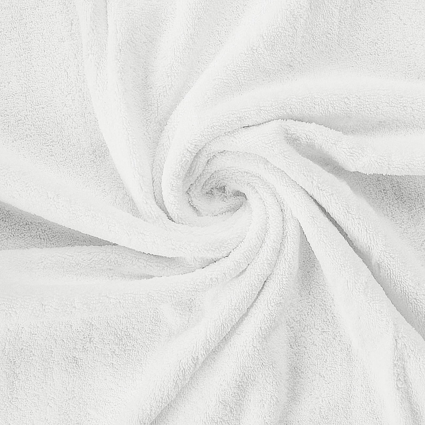 Utopia Towels 8 Piece Premium Towel Set, 2 Bath, 2 Hand, and 4 Wash Cloths, 600 GSM 100% Ring Spun Cotton Highly Absorbent Towels for Bathroom, Gym, Hotel, and Spa, White