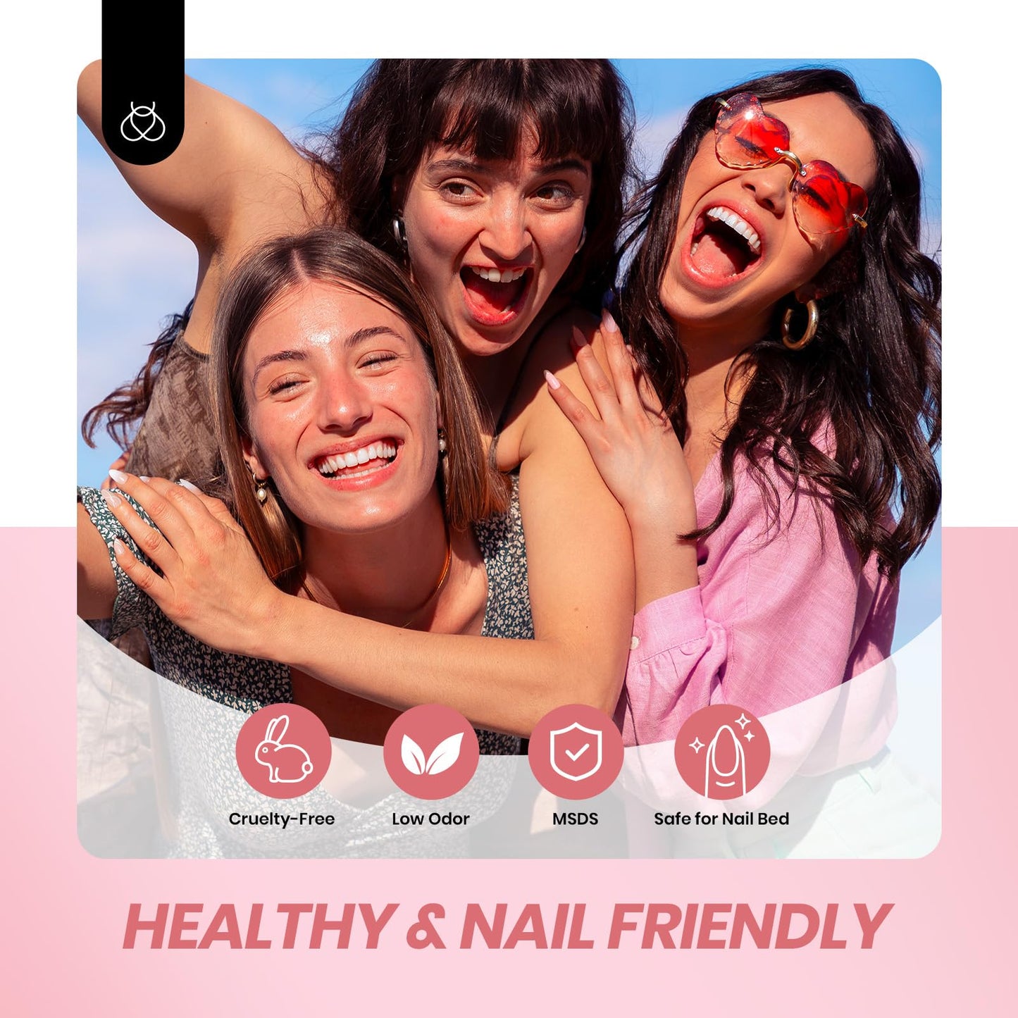 Beetles Jelly Gel Nail Polish Set 6 Colors Neutral Sheer Milky White Nude Pink Gel Polish Kit Translucent Soak off Uv Nail Gel Diy Manicure Gifts for Girls Women - Available at All In One Marketplace Canada