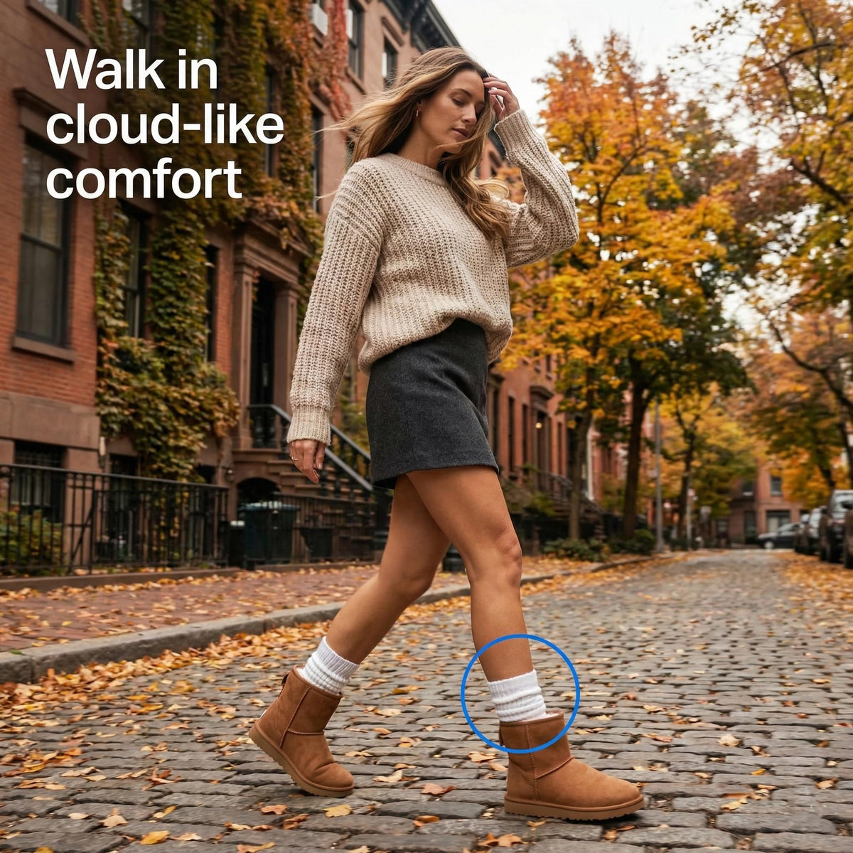 Slouchy Socks for Women Scrunch Crew Winter White Cotton Slouch Sock 🍁 All In One Marketplace Canada