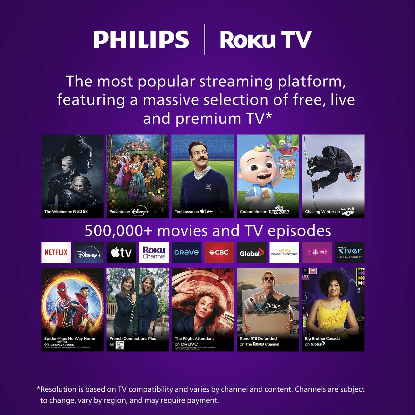 Philips 32PQF7666/F6 7600 Series HD QLED 32-Inch HD QLED Roku TV