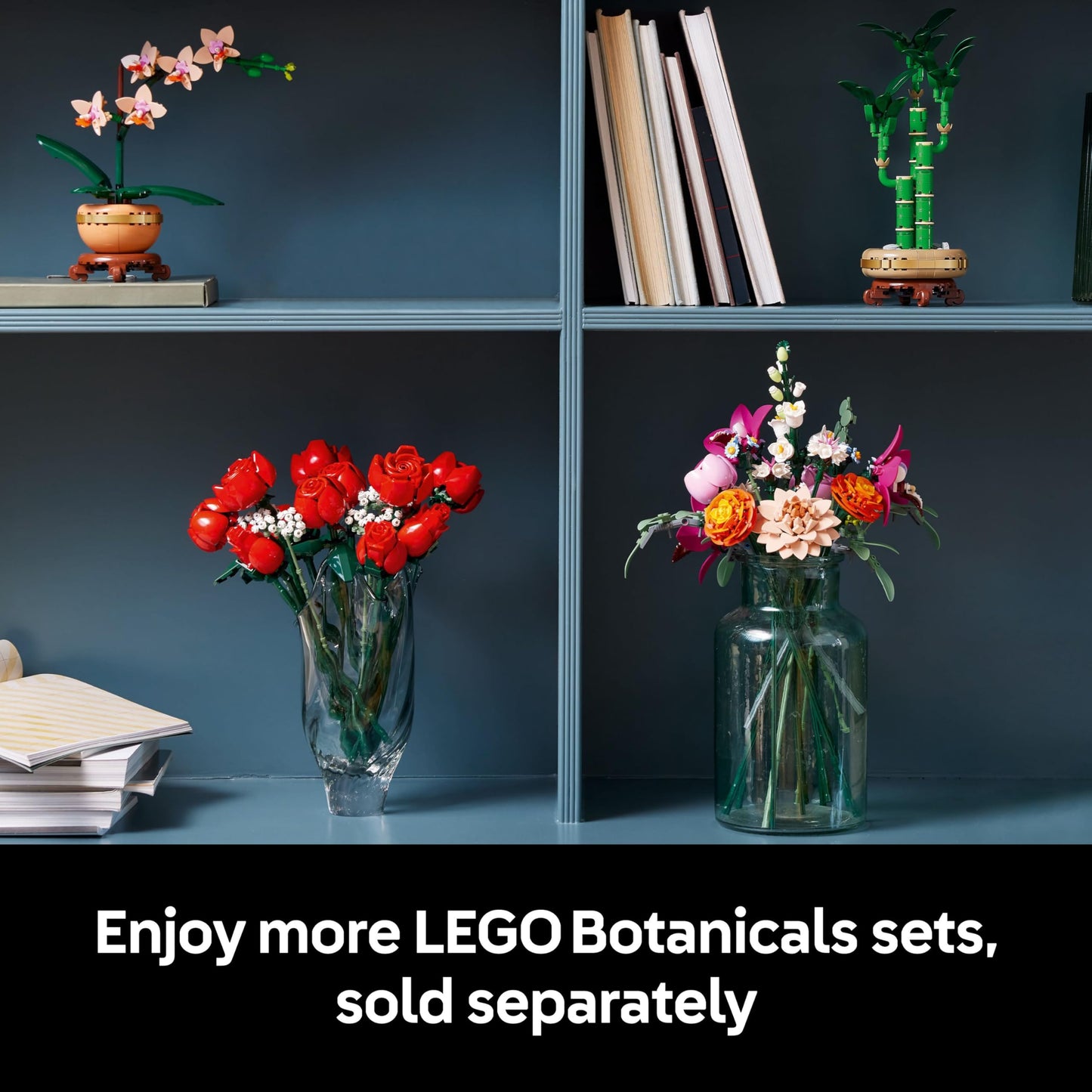 LEGO Botanicals Pretty Pink Flower Bouquet Building Set for Adults for Women & Men - Artificial Flowers for Decor or Table Display - 10342 🍁 All In One Marketplace Canada