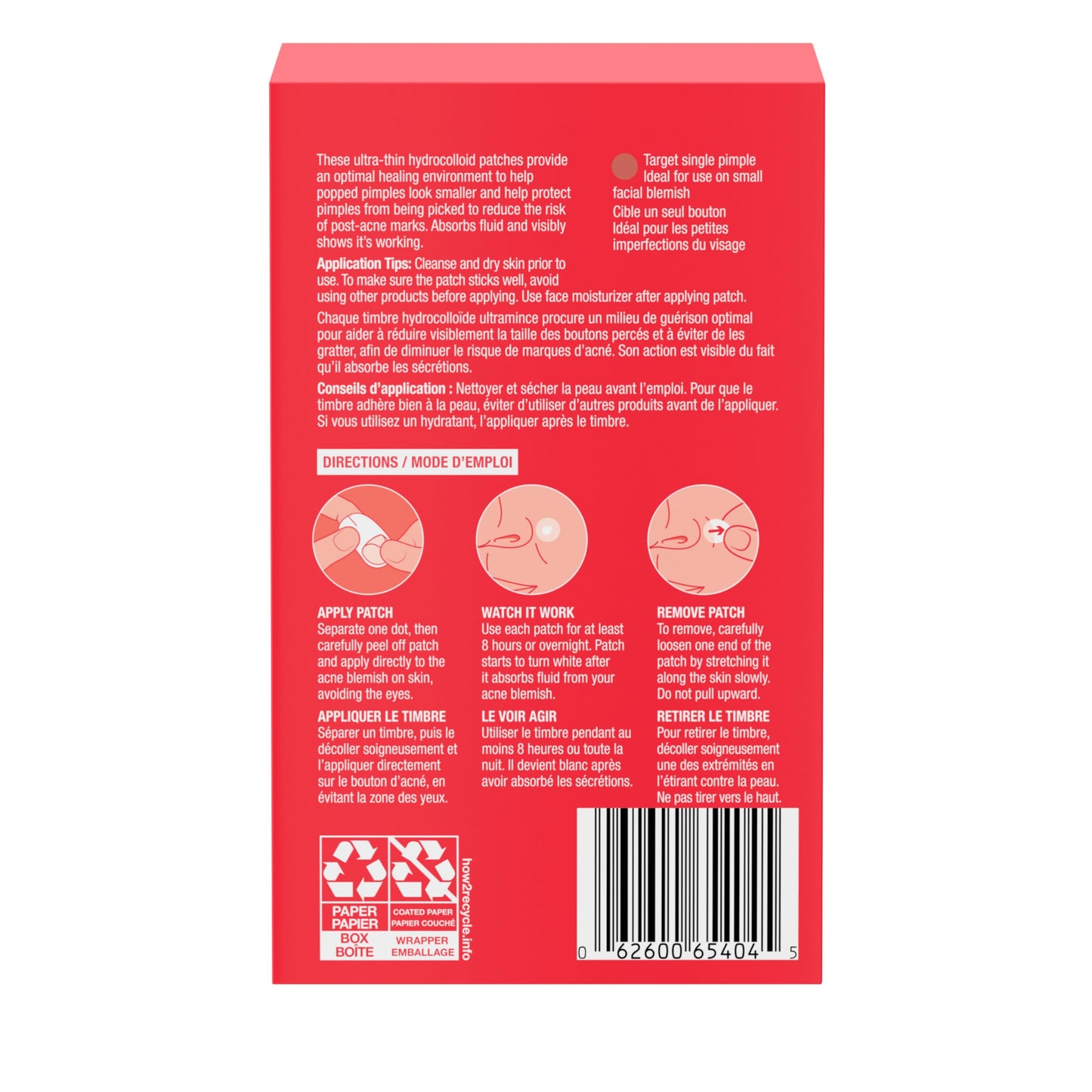 Neutrogena Stubborn Acne Blemish Pimple Patches, Hydrocolloid, 2x24 Pack Neutrogena