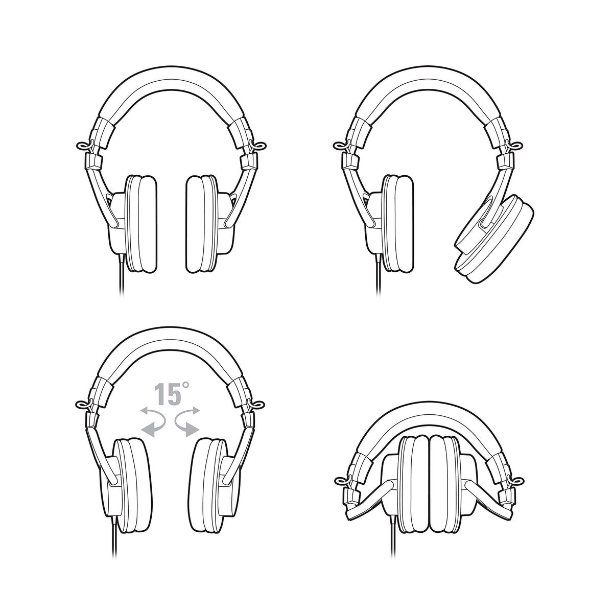 Audio Technics ATH-M30X Headphones