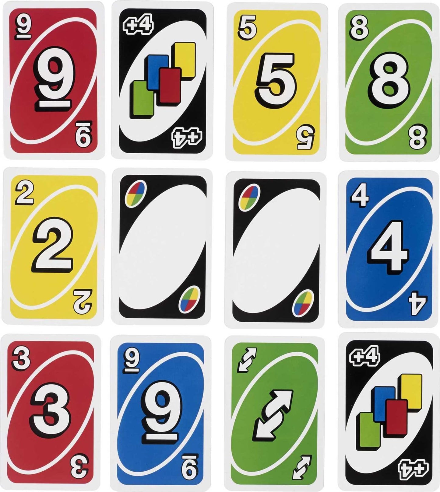 Mattel Games Jeu de Cartes UNO Géant pour Enfants, Adultes et Familles, Accessible aux Daltoniens et Jeu de Cartes Grand Format Personnalisable