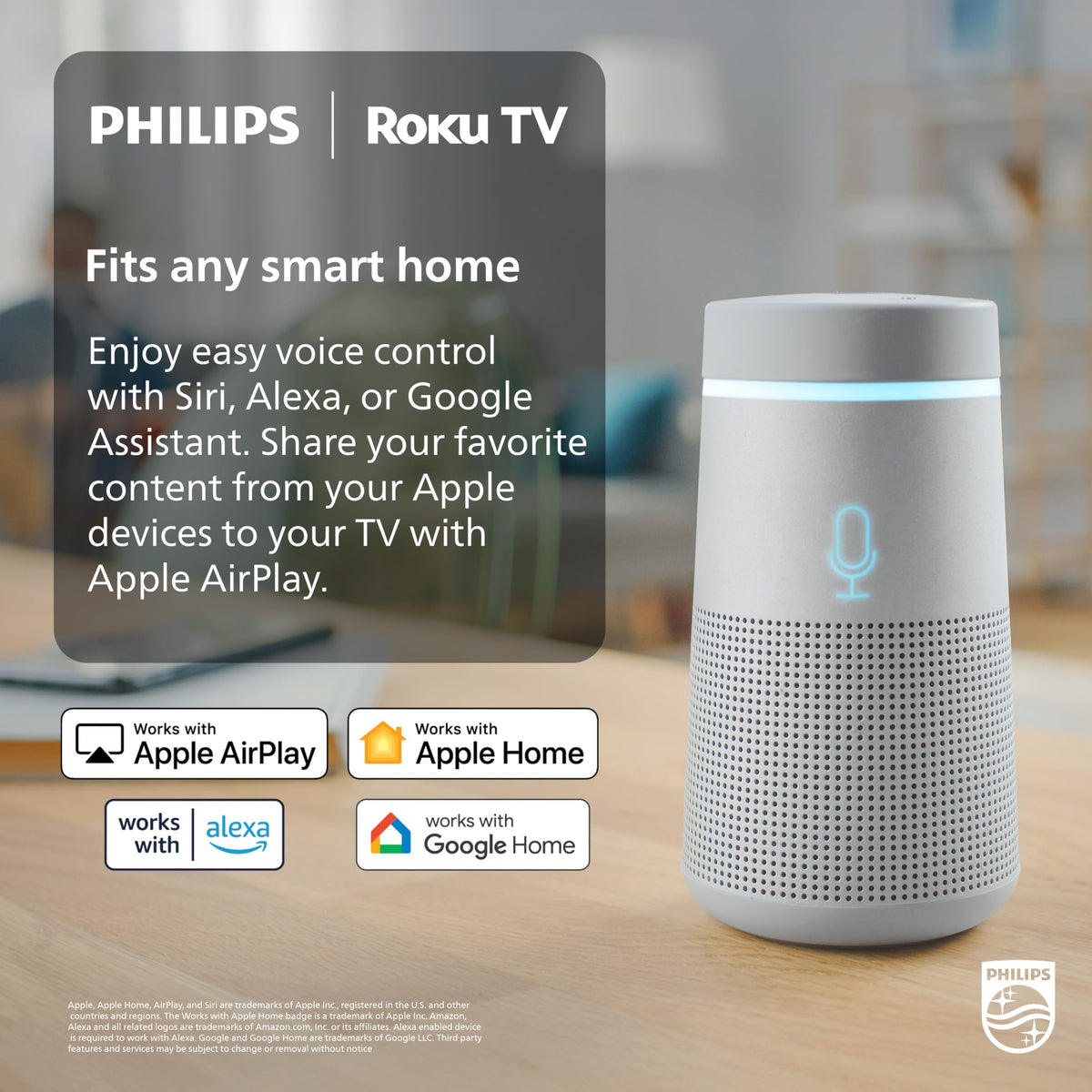 Philips 55PQL7676/F6 7600 Series 55-Inch 4K UHD QLED Roku TV