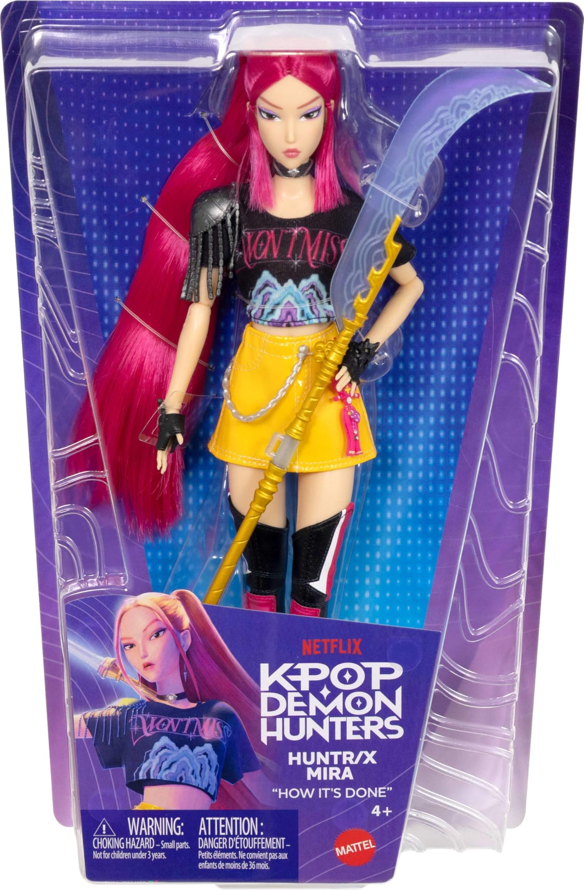 Mattel Kpop Demon Hunters HUNTR/X Mira Fashion Doll