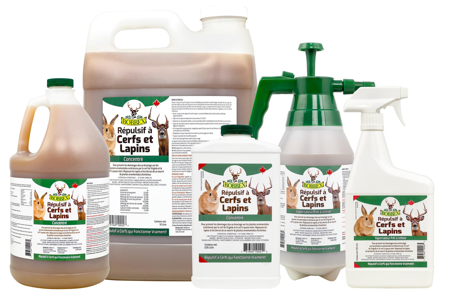 Bobbex Deer & Rabbit Repellent Ready to Use 1.42 Liter Bobbex