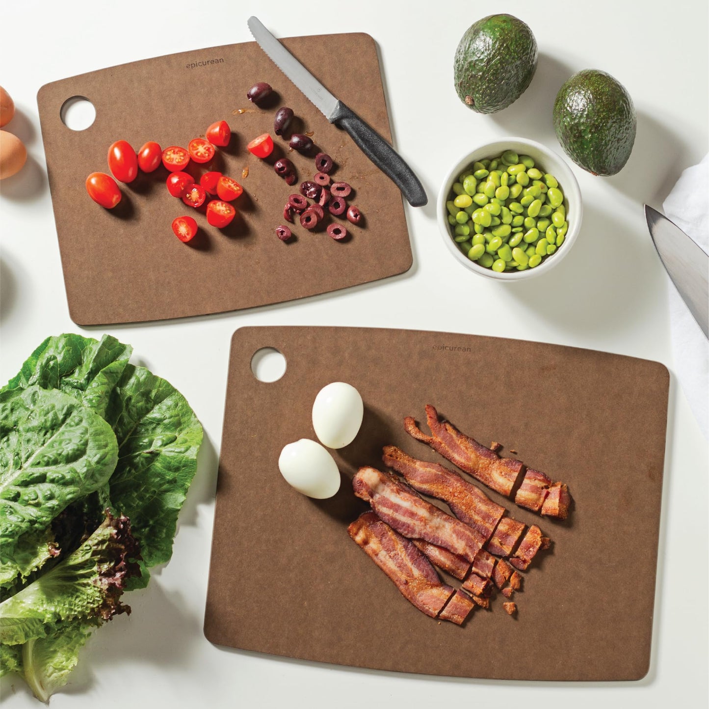 Epicurean Kitchen Series Cutting Board, 11.5-Inch by 9-Inch, Nutmeg π All In One Marketplace Canada