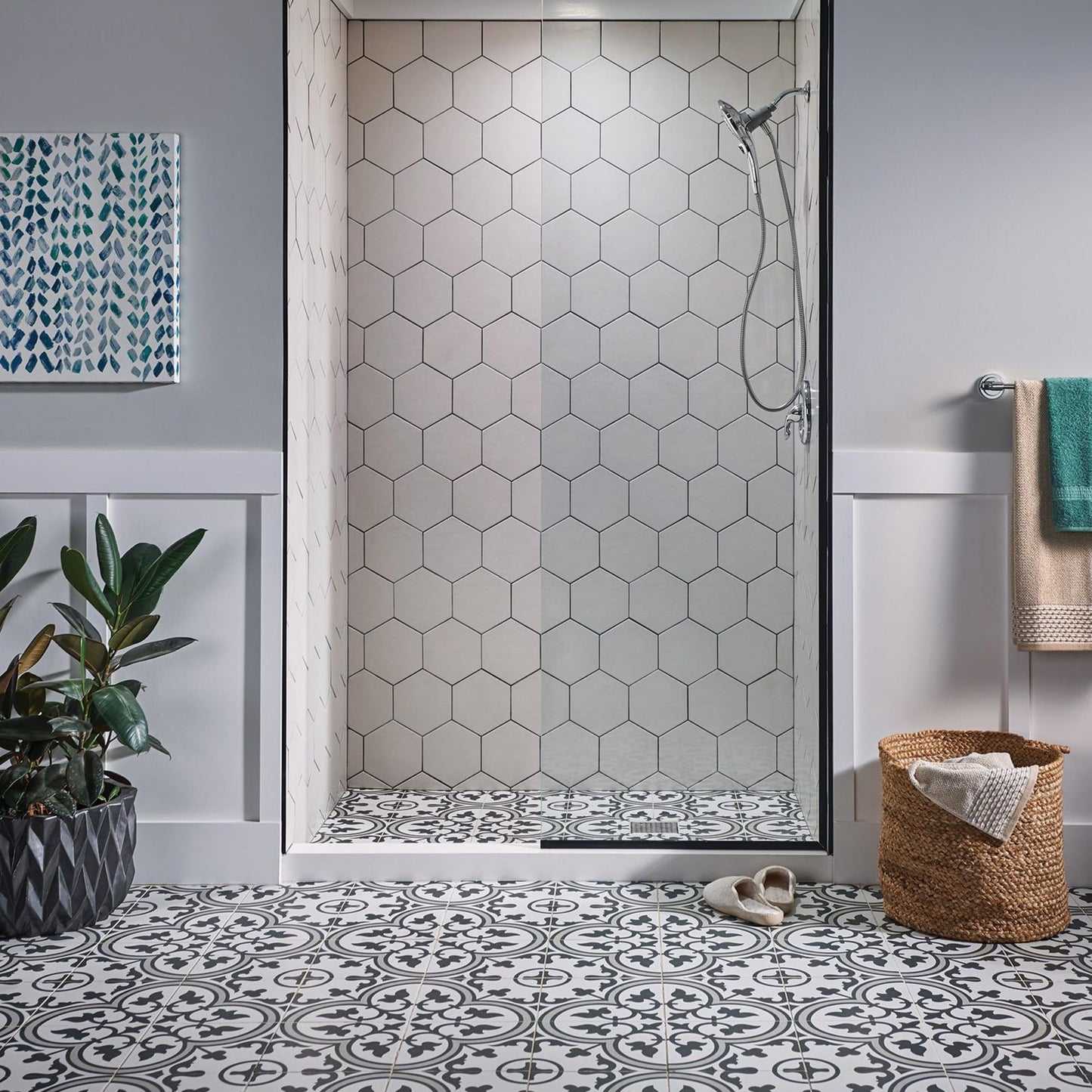Moen 26112 Magnetix Handheld Shower Head Featuring Magnetic Holder Technology, 6 High Pressure Functions and 60 Inch Long Metal Hose 🍁 All In One Marketplace Canada
