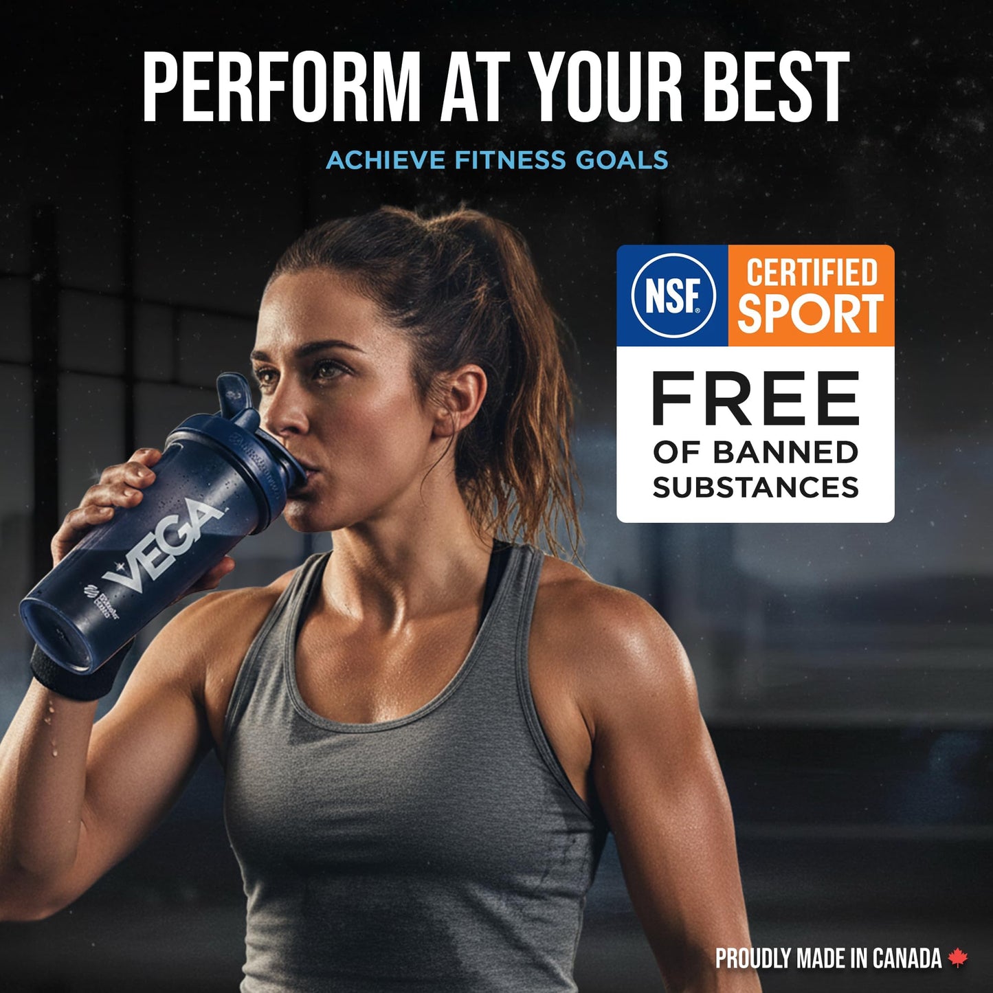 Vega Protein + Recovery, Peanut Butter – 30g Vegan Protein, Dairy & Gluten Free, Probiotics, NSF Certified, 814 g (19 Servings) 🍁 All In One Marketplace Canada