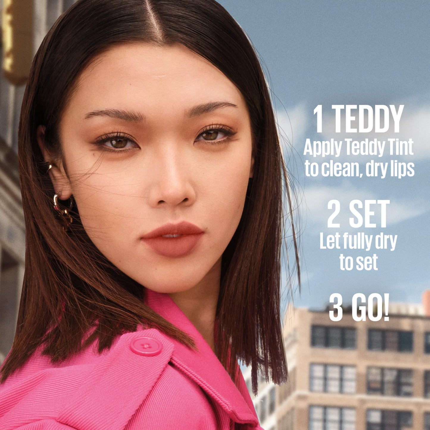 Maybelline Teddy Tint, Lip Stain, Soft Lip Tint, Light Feel, 12Hr Wear, Sheer or Blurred Finish, Knee High - Available at All In One Marketplace Canada