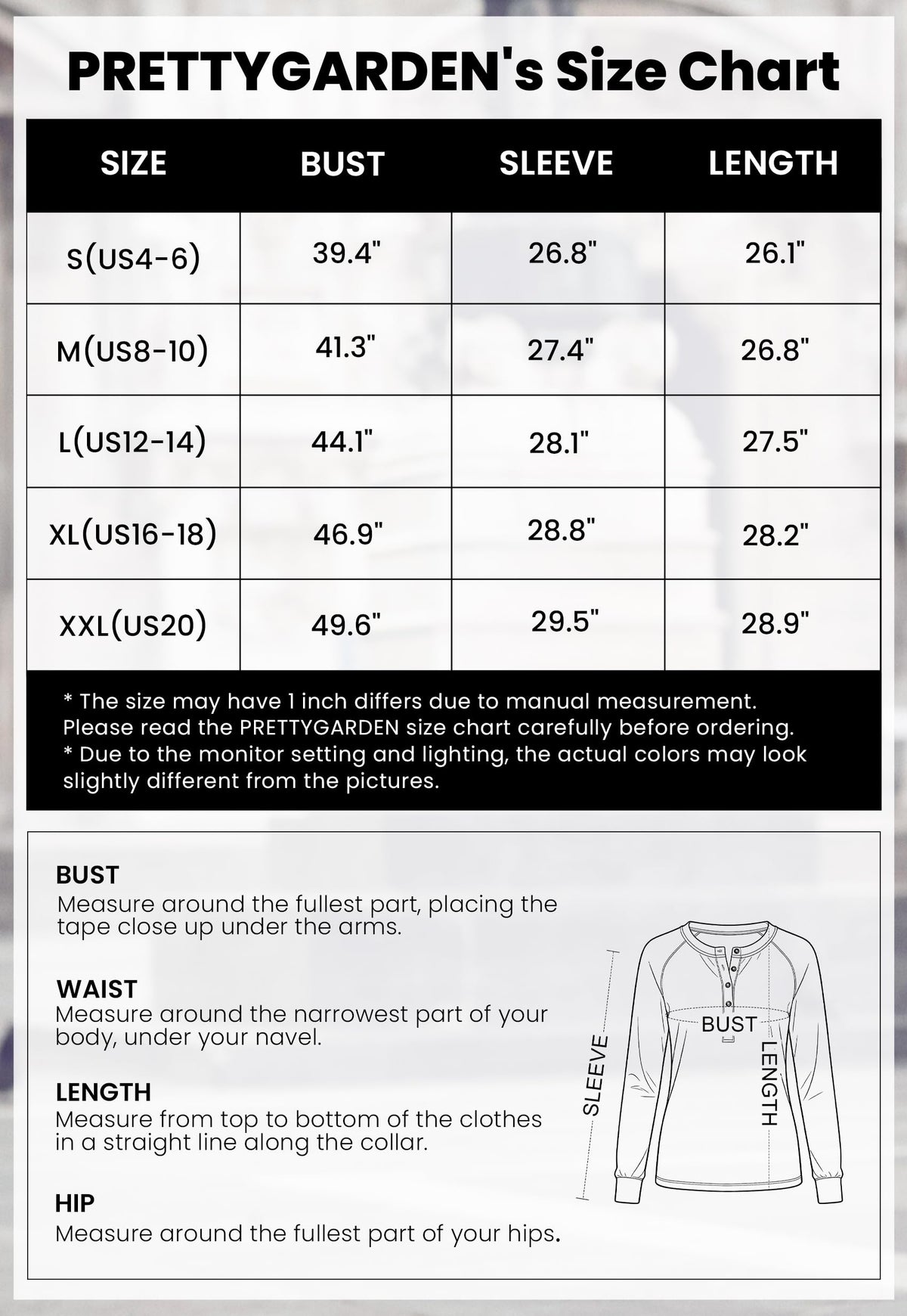 PRETTYGARDEN Women Long Sleeve Waffle Knit Shirt 2026 Spring Casual Button V Neck Loose Henley Tops Basic Tees Winter Clothes(Beige,X-Large) 🍁 All In One Marketplace Canada