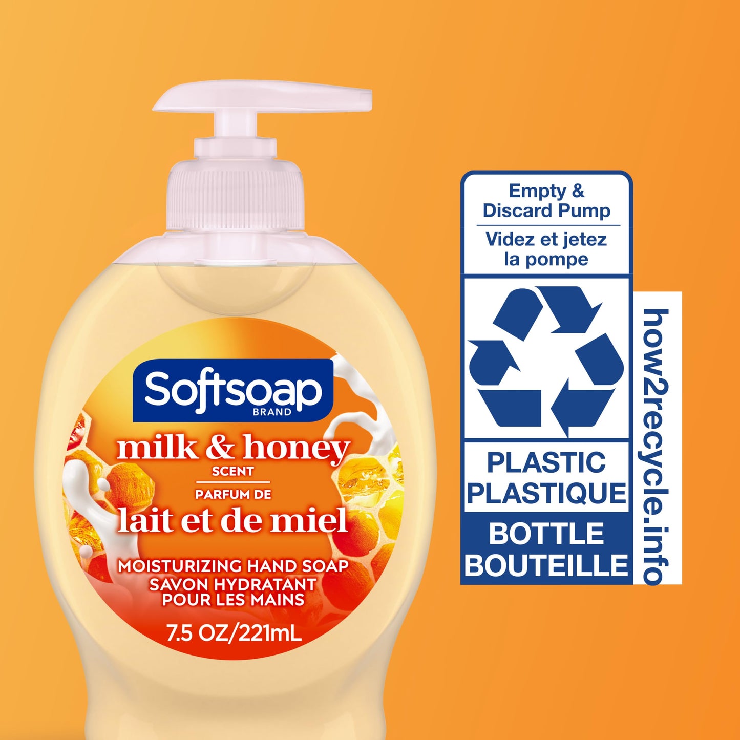 Softsoap Liquid Hand Soap, Milk and Honey Scent, 221 mL π All In One Marketplace Canada
