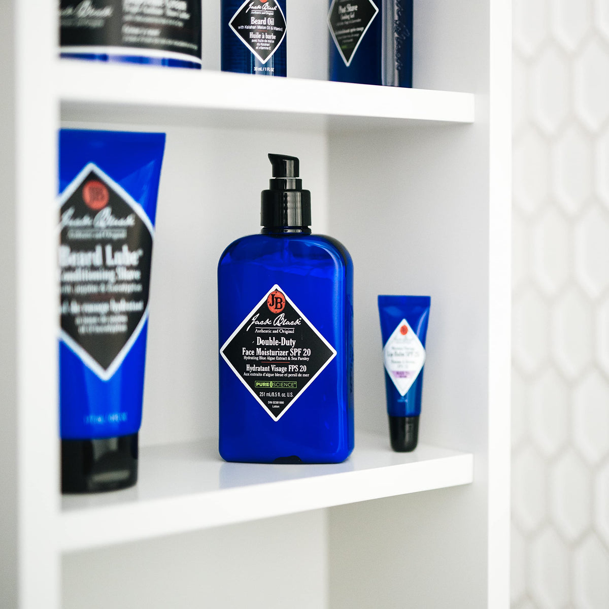 Jack Black - Double Duty Face Moisturizer with SPF 20 - Lightweight & Protective - 251 ml