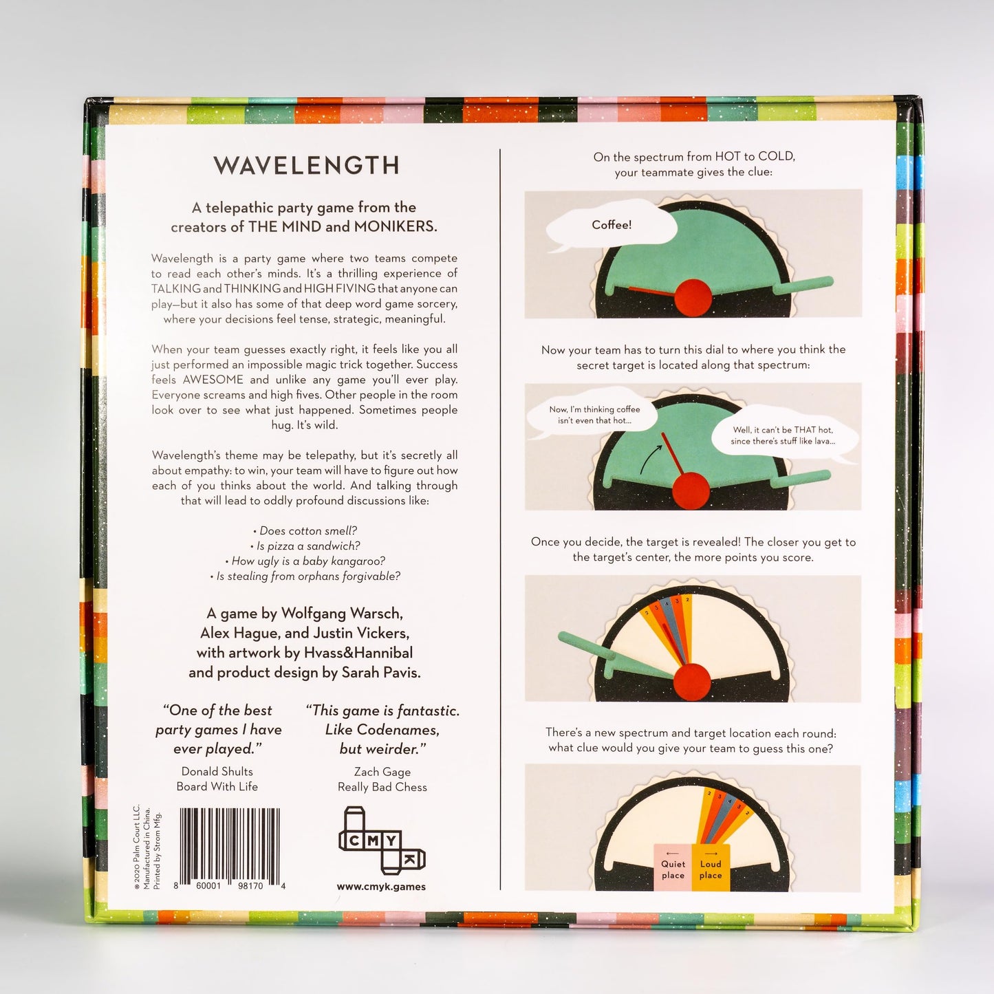CMYK Wavelength - The Party Game Show in a Box