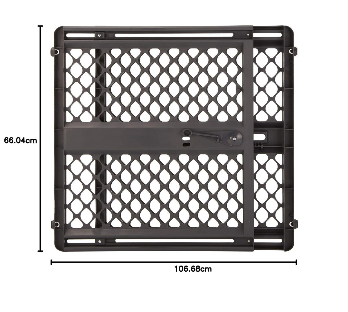 North States Industries North States Classic Supergate, Charcoal Grey