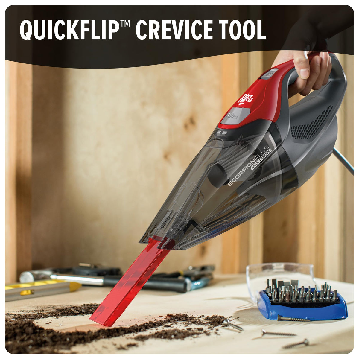 Dirt Devil Scorpion Plus Corded Hand Vacuum, Stairs, Car & Home, SD30025B