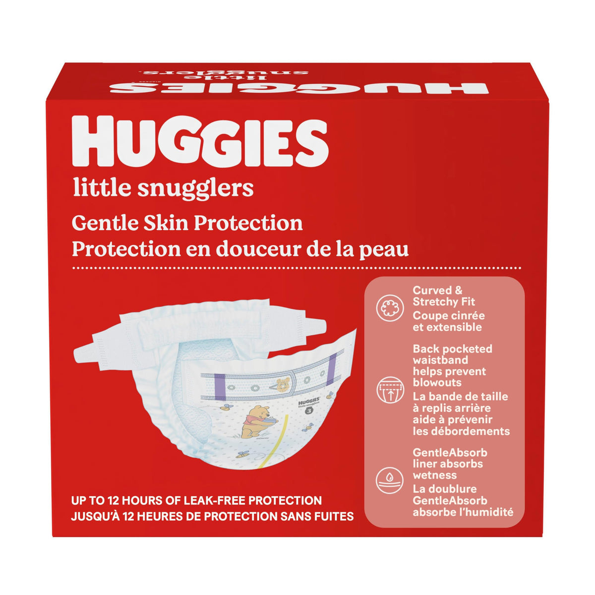 Huggies Little Snugglers Baby Diapers, Size 2 (12-18 lb.), 29 Ct, Jumbo Pack (Packaging May Vary)