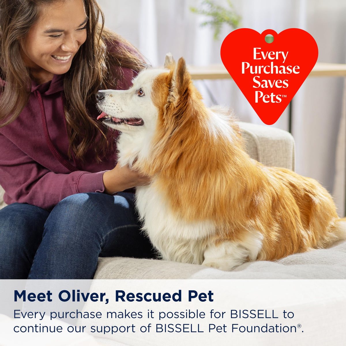 BISSELL Pet Clean + Natural Multi-Surface Formula, 64oz, 3123D